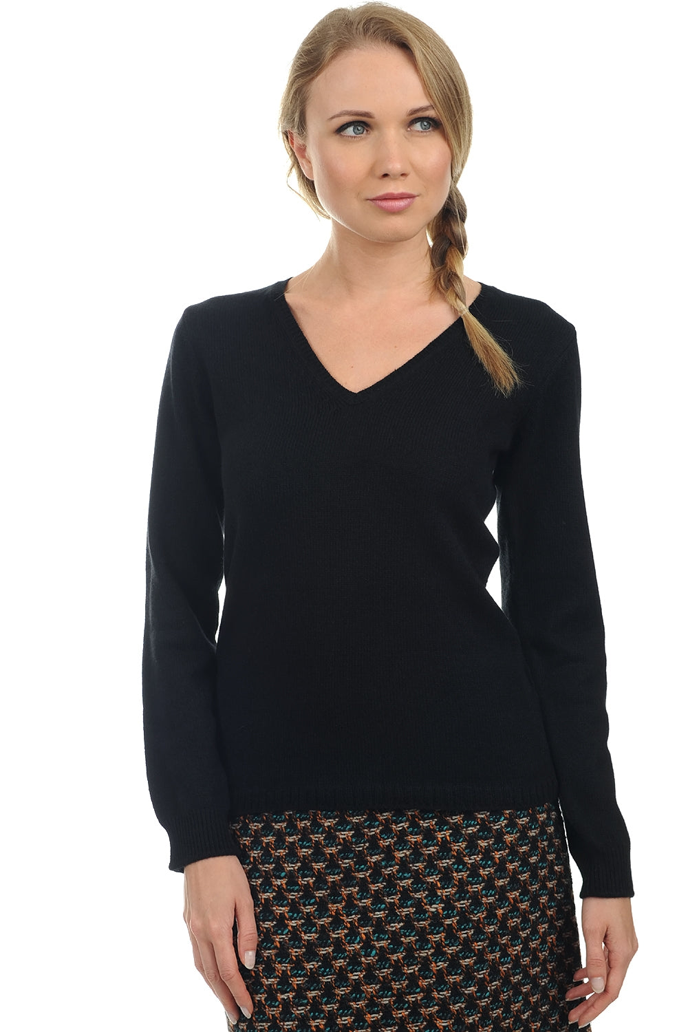 Erine 4F en cachemire femme - noir - Mahogany