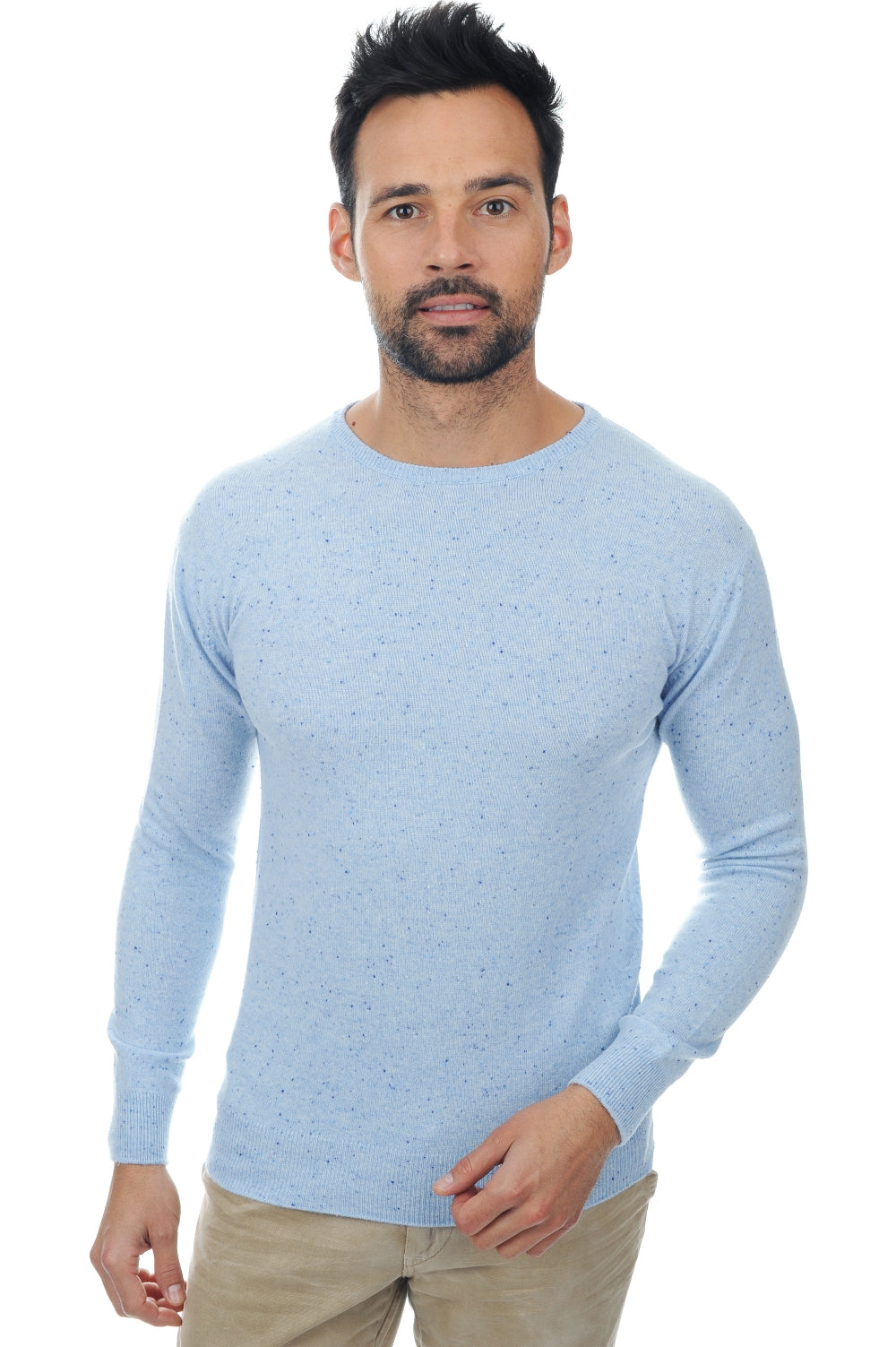 Nestor en cachemire homme - bleu clair - Mahogany