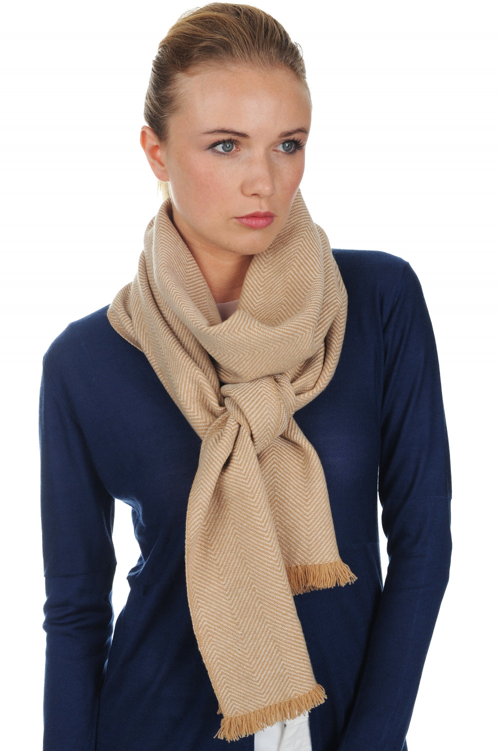 Orage en cachemire mixte - beige - Mahogany