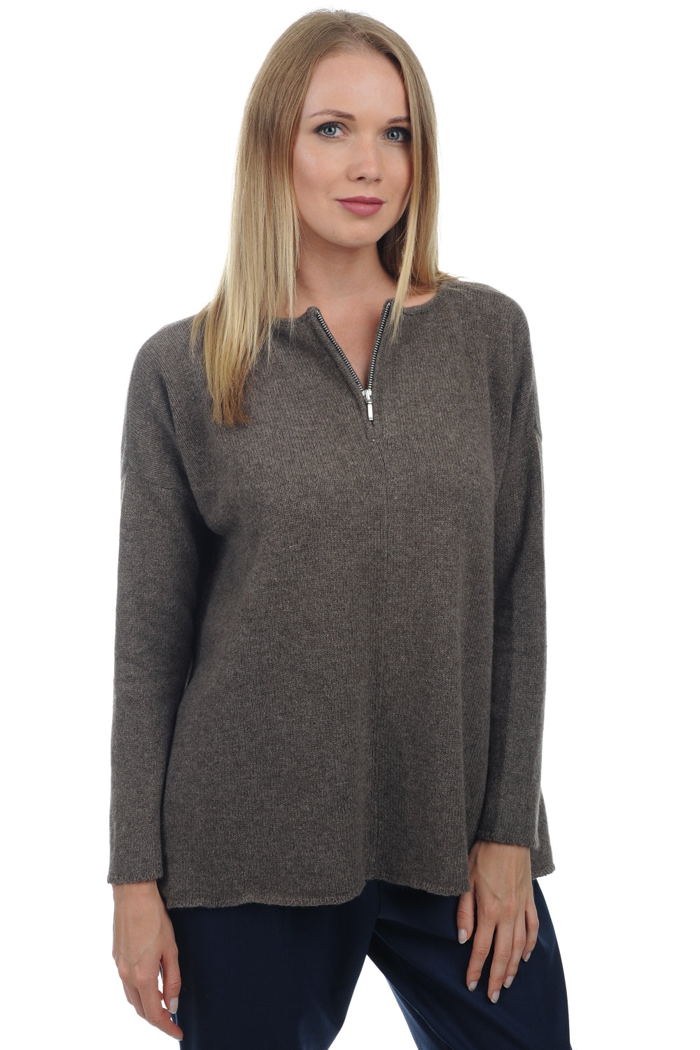 Nadeje en yak femme - marmotte naturel - Mahogany