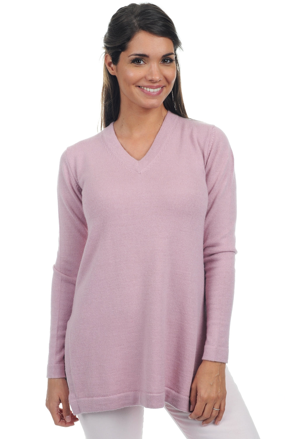 Sydney en baby alpaga femme - rose buvard - Mahogany
