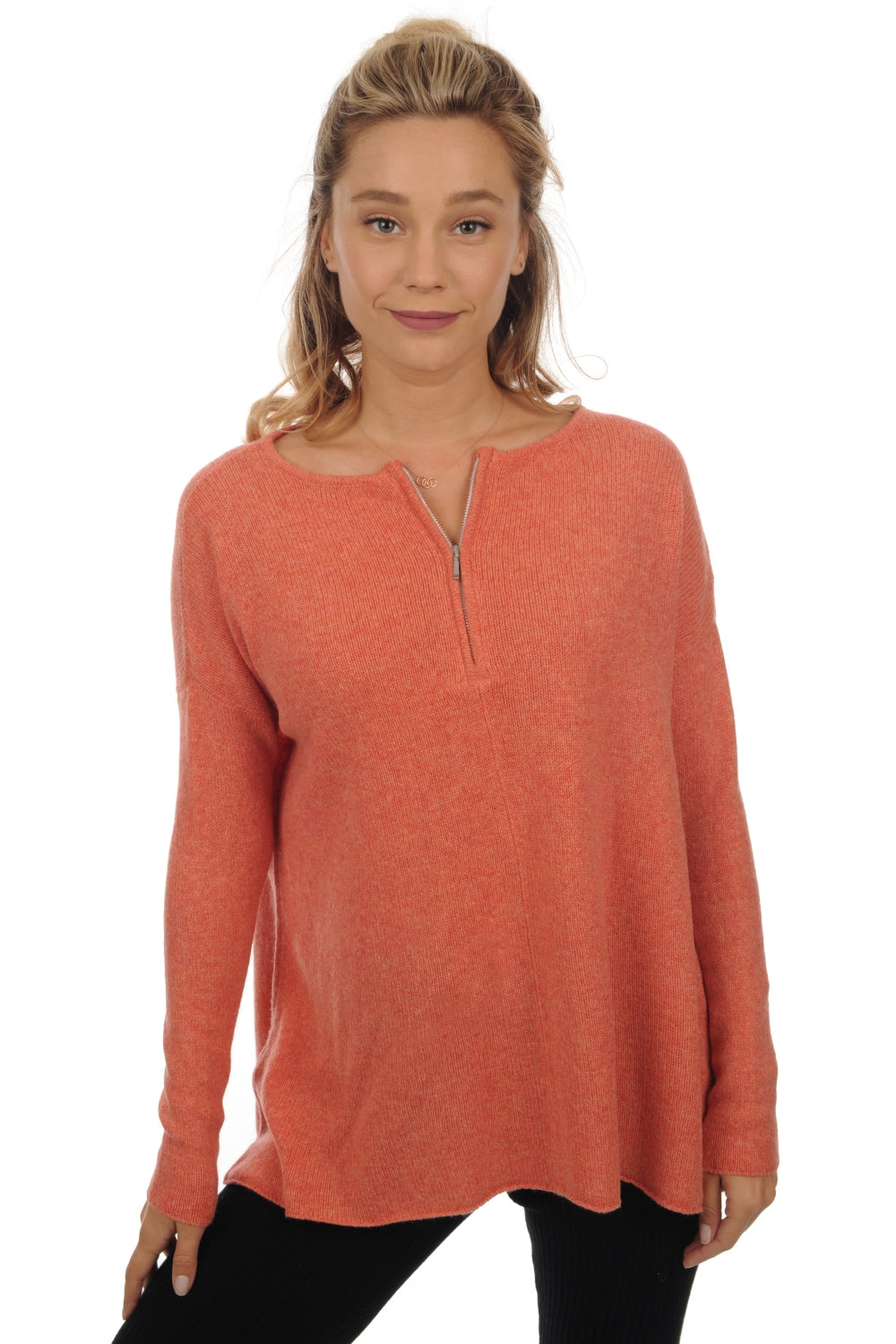 Nadeje en yak femme - tender peach - Mahogany