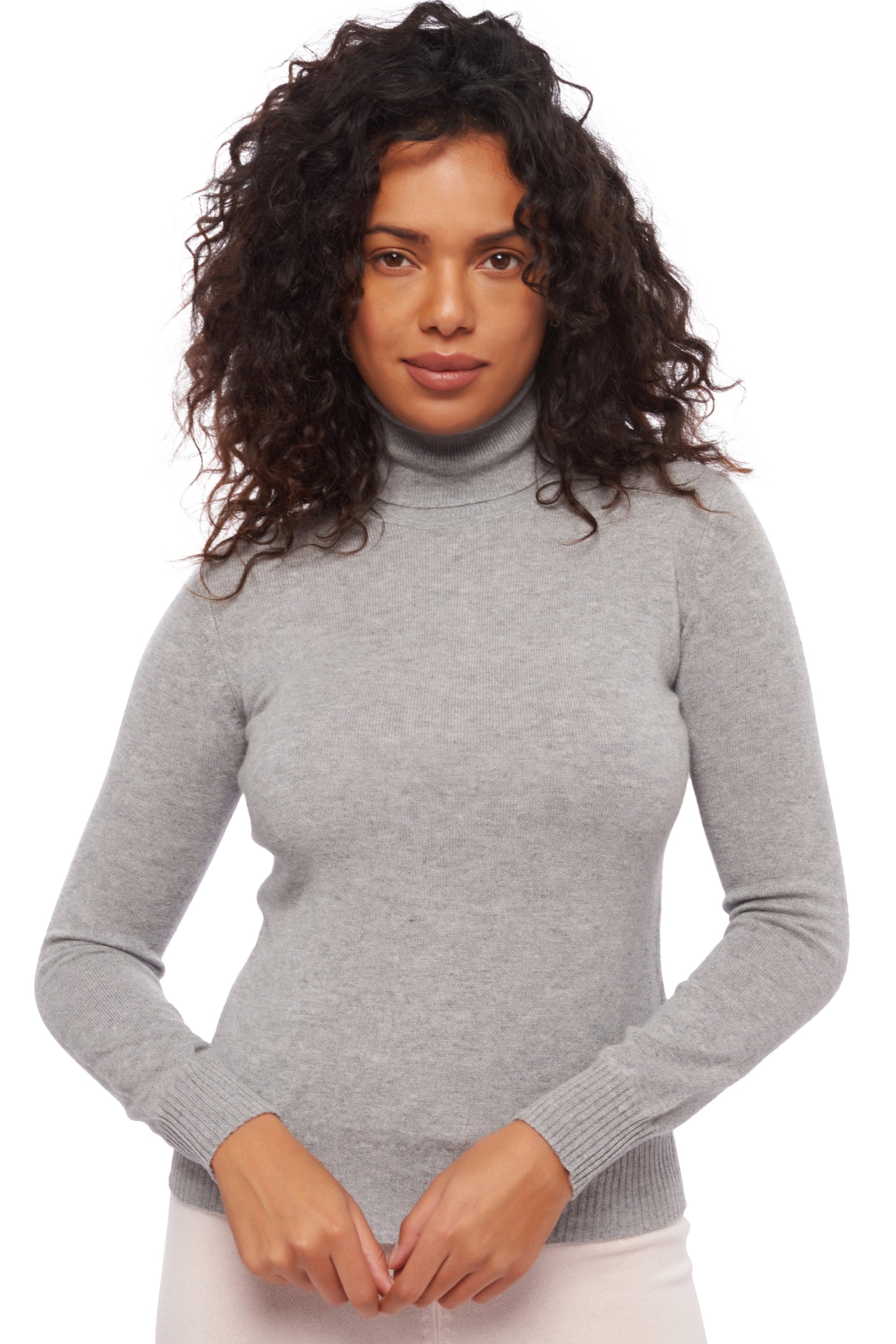 Lili en cachemire femme - turtledove - Mahogany