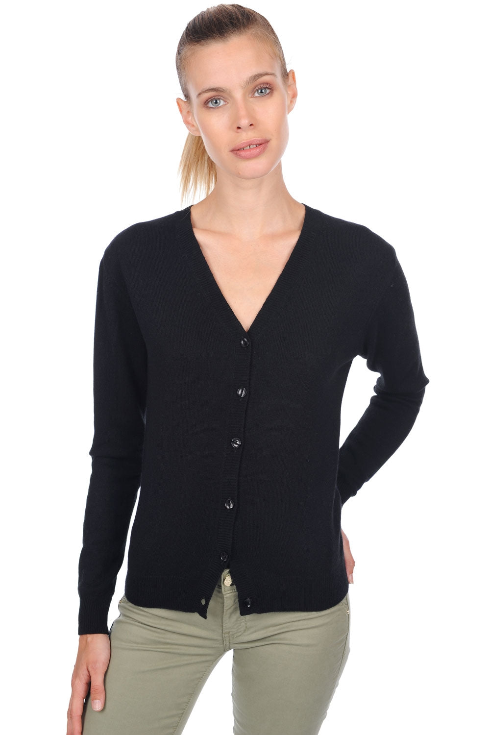 Taline en cachemire femme - noir - Mahogany