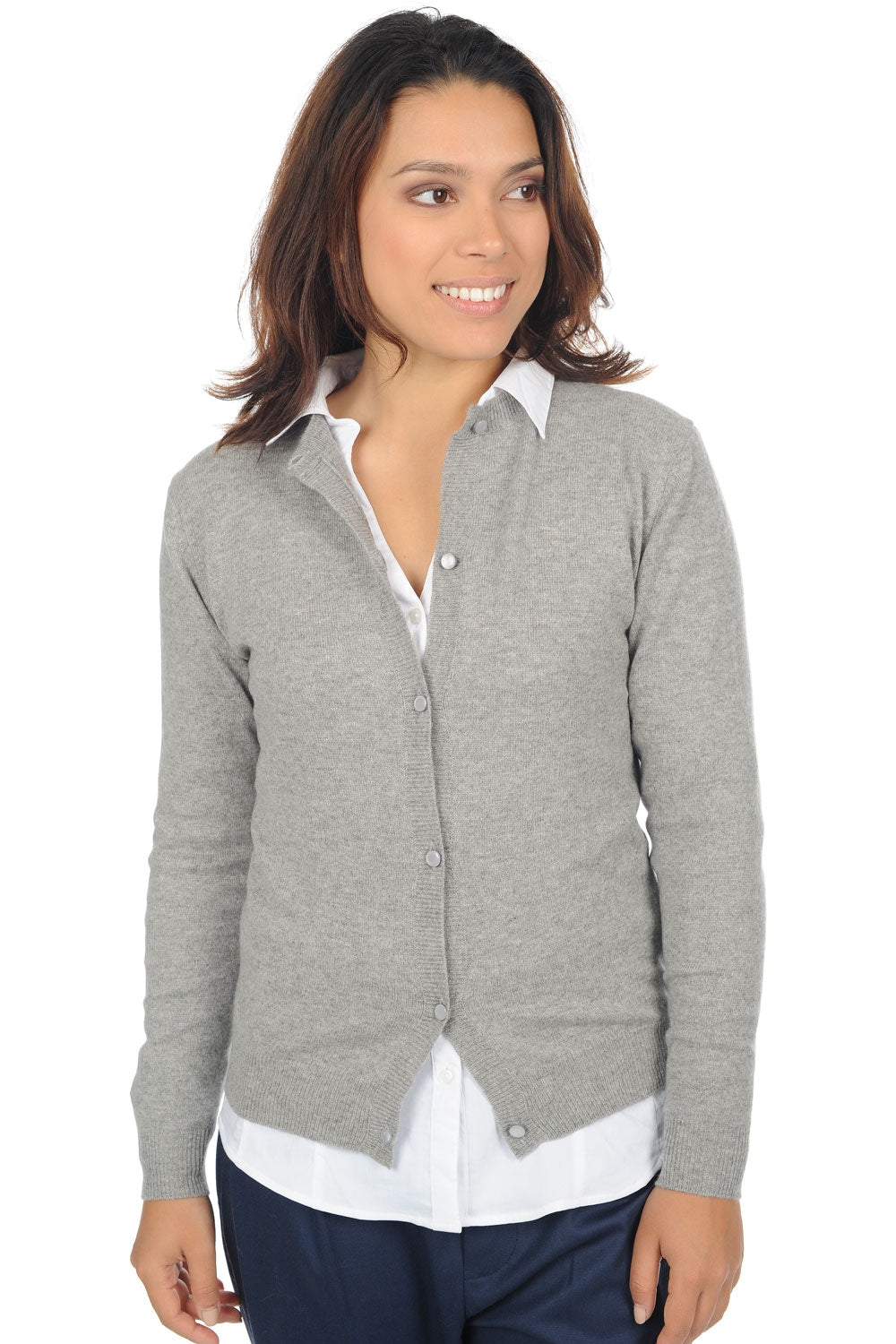 Tyra en cachemire femme - concretee - Mahogany