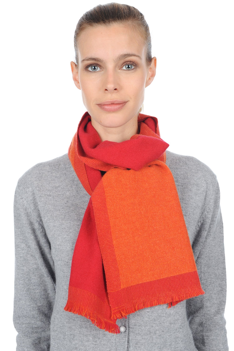 Tonnerre en cachemire mixte - paprika-rouge velours - Mahogany