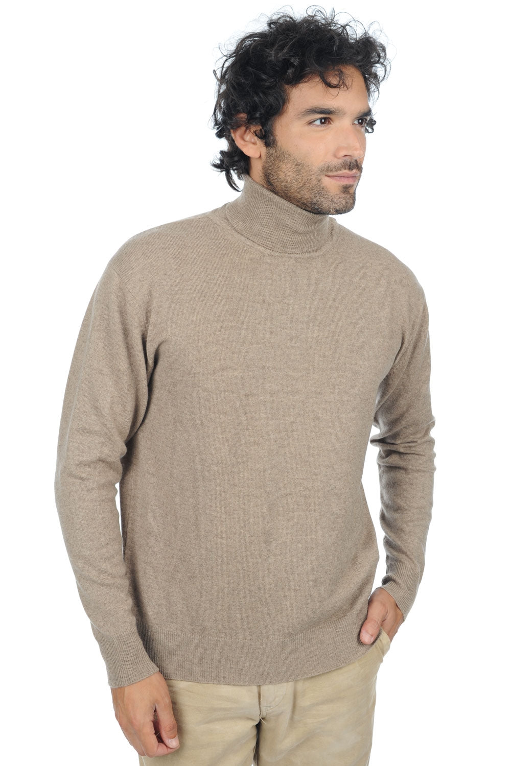 Edgar Premium en cachemire homme - dolma natural - Mahogany