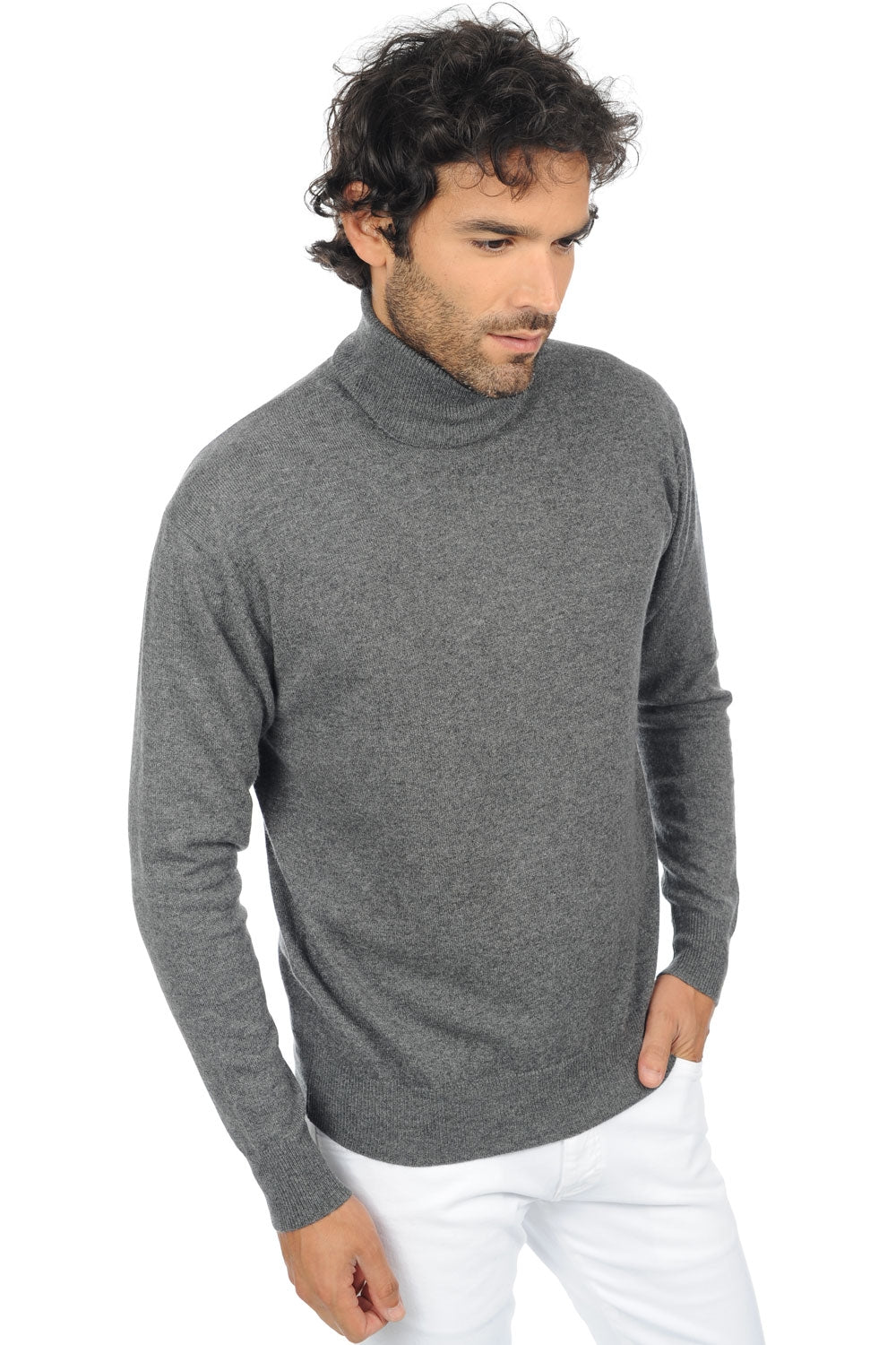 Edgar Premium en cachemire homme - premium graphite - Mahogany