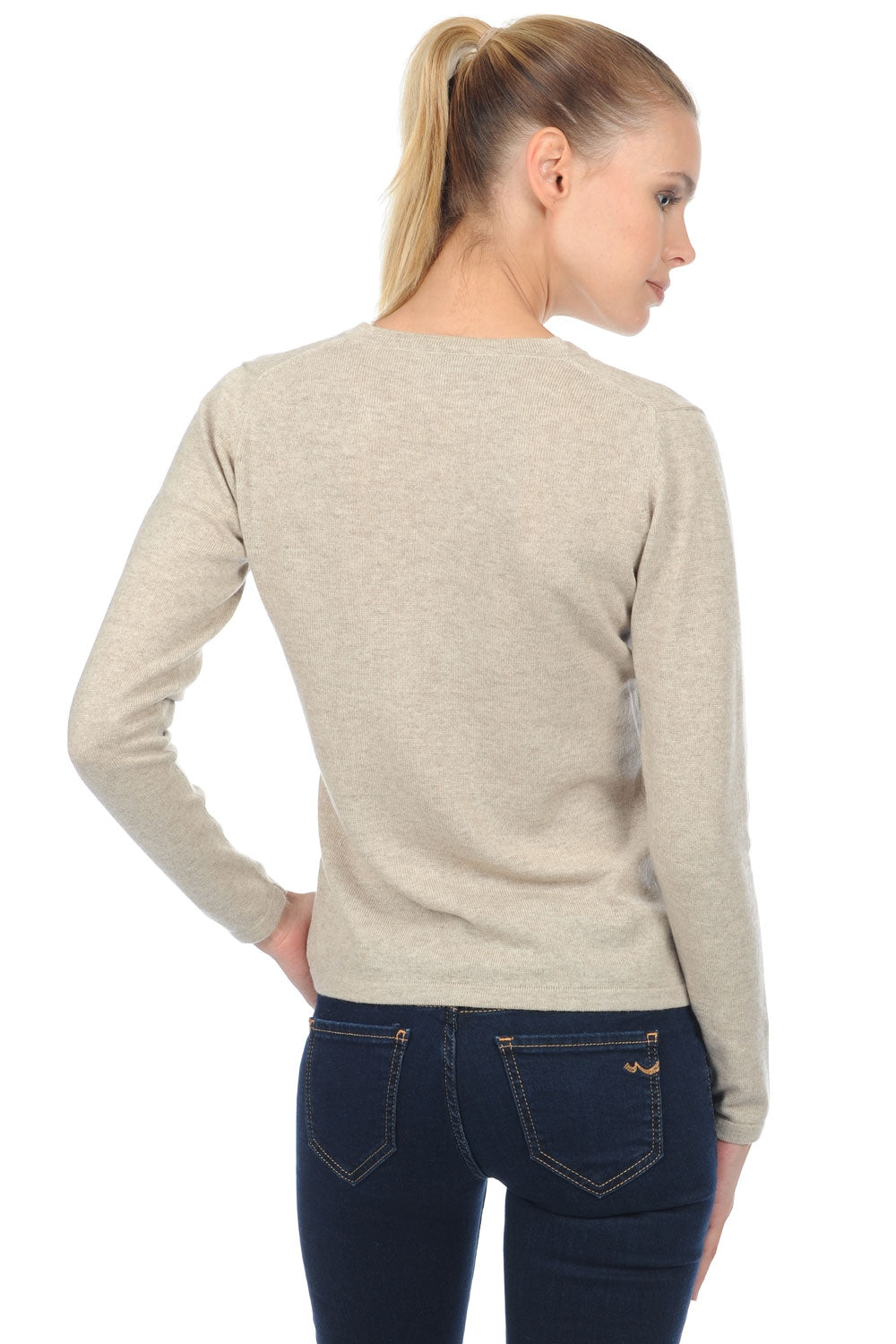 Emma Premium en cachemire femme - Vue 1 - pema natural - Mahogany