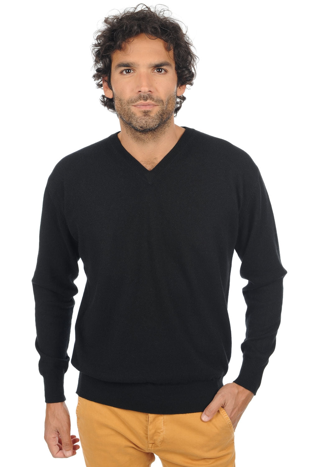 Gaspard Premium en cachemire homme - black - Mahogany