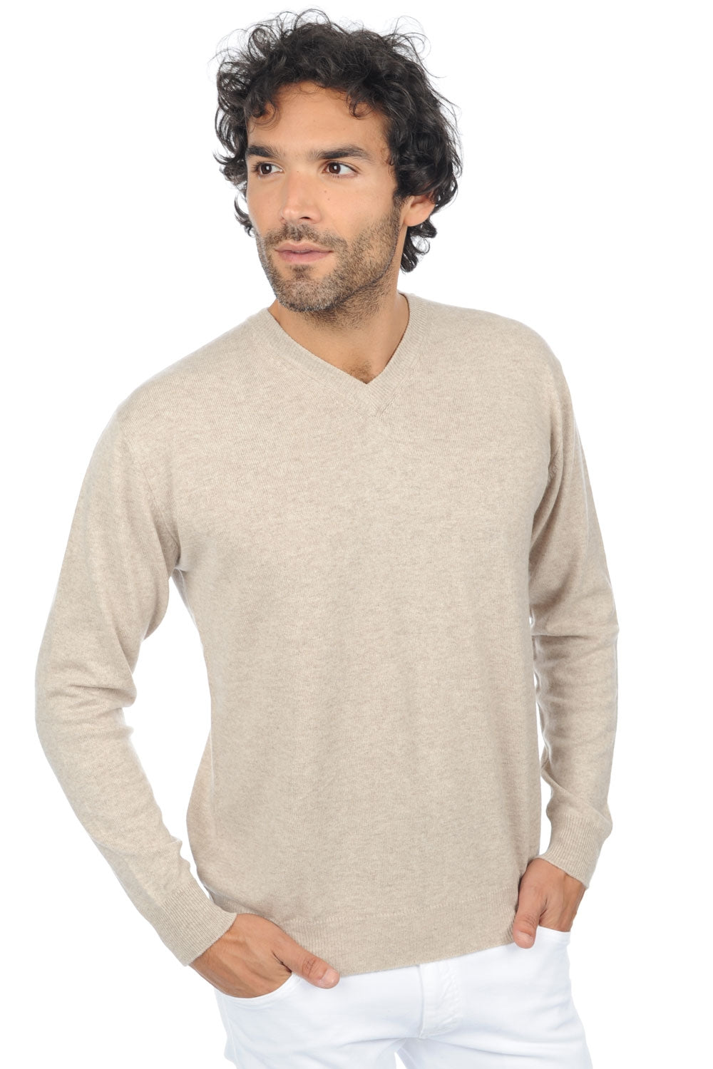 Gaspard Premium en cachemire homme - pema natural - Mahogany