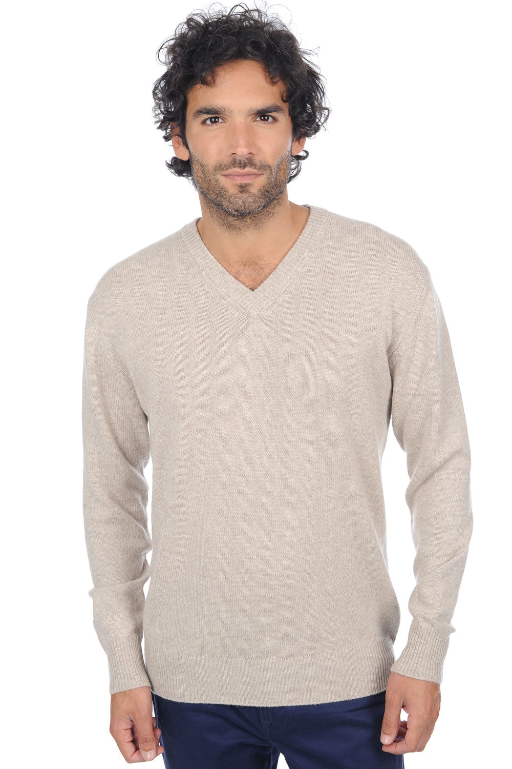 Hippolyte 4F Premium en cachemire homme - pema natural - Mahogany