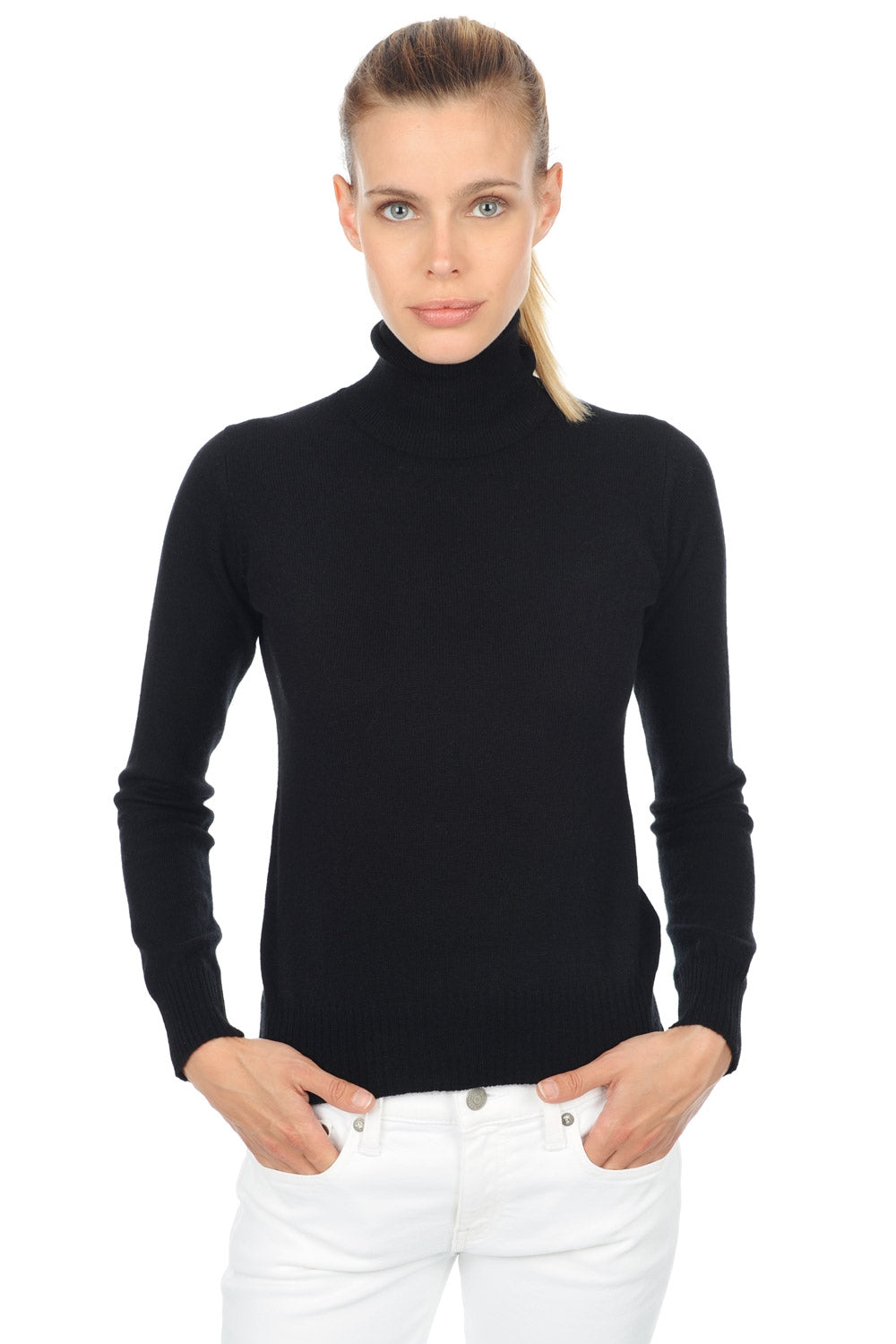 Lili Premium en cachemire femme - black - Mahogany