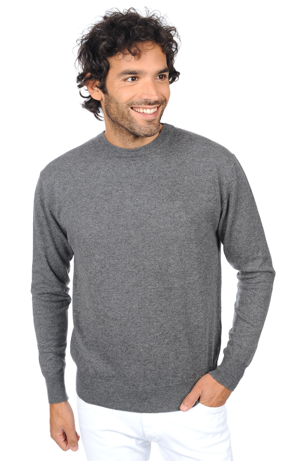 Nestor Premium en cachemire homme - premium graphite - Mahogany