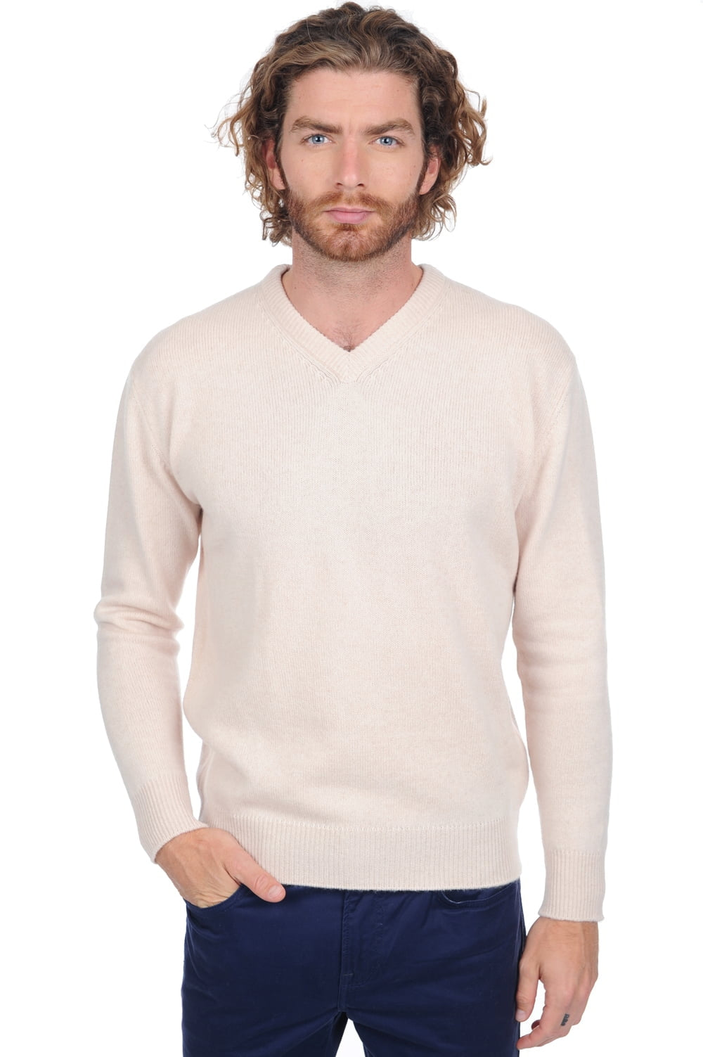 Hippolyte 4F en cachemire homme - no idea - Mahogany