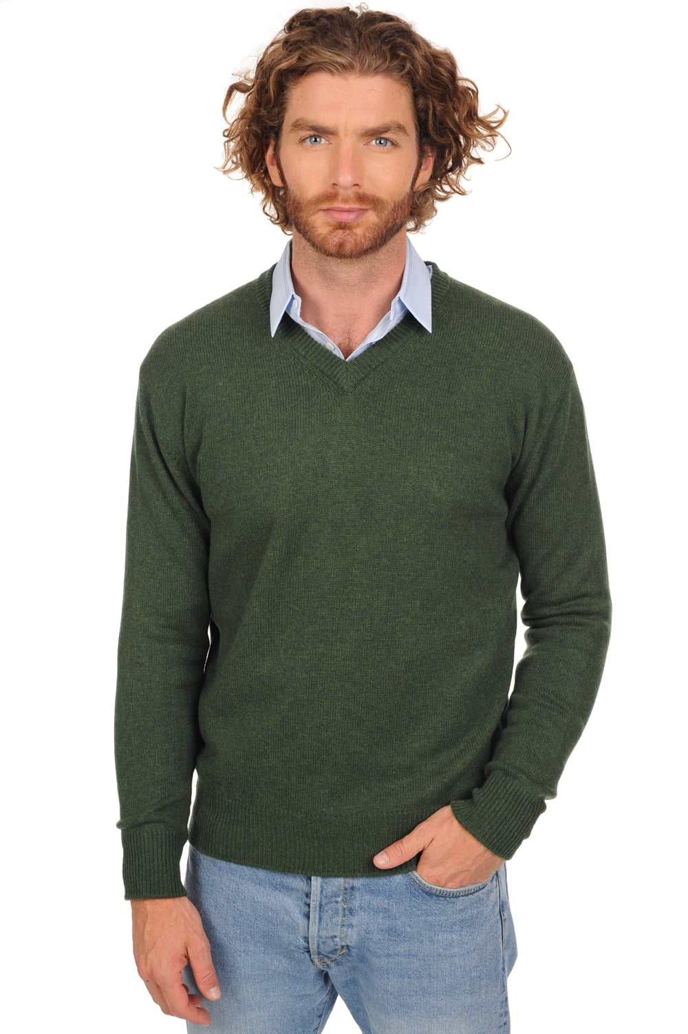 Hippolyte 4F en cachemire homme - cedar - Mahogany