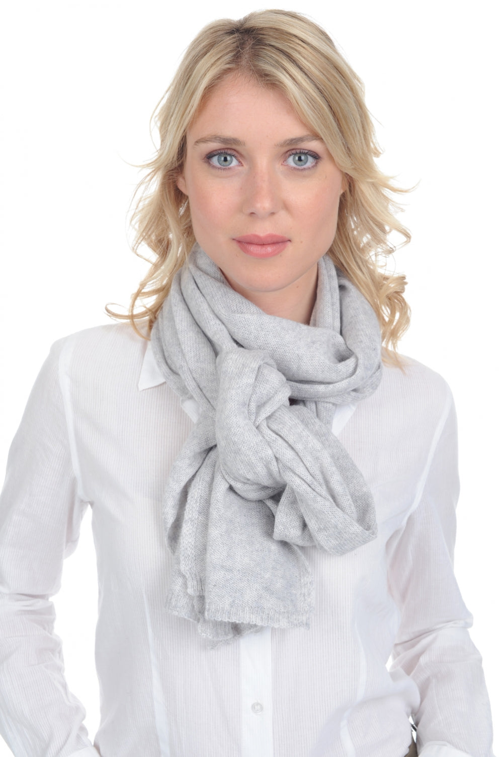 Miaou en cachemire mixte - flanelle chiné - Mahogany