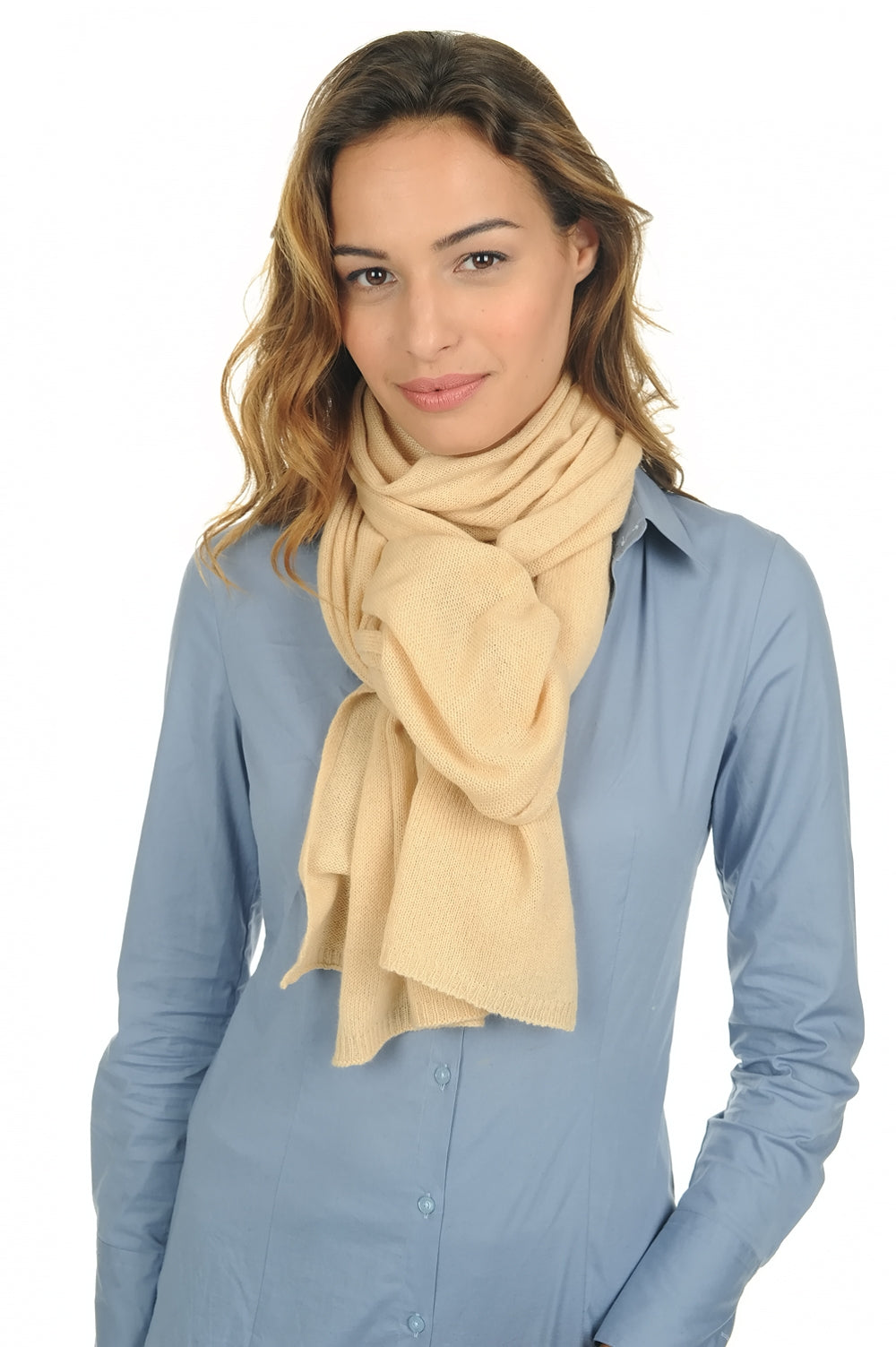 Miaou en cachemire mixte - honey - Mahogany