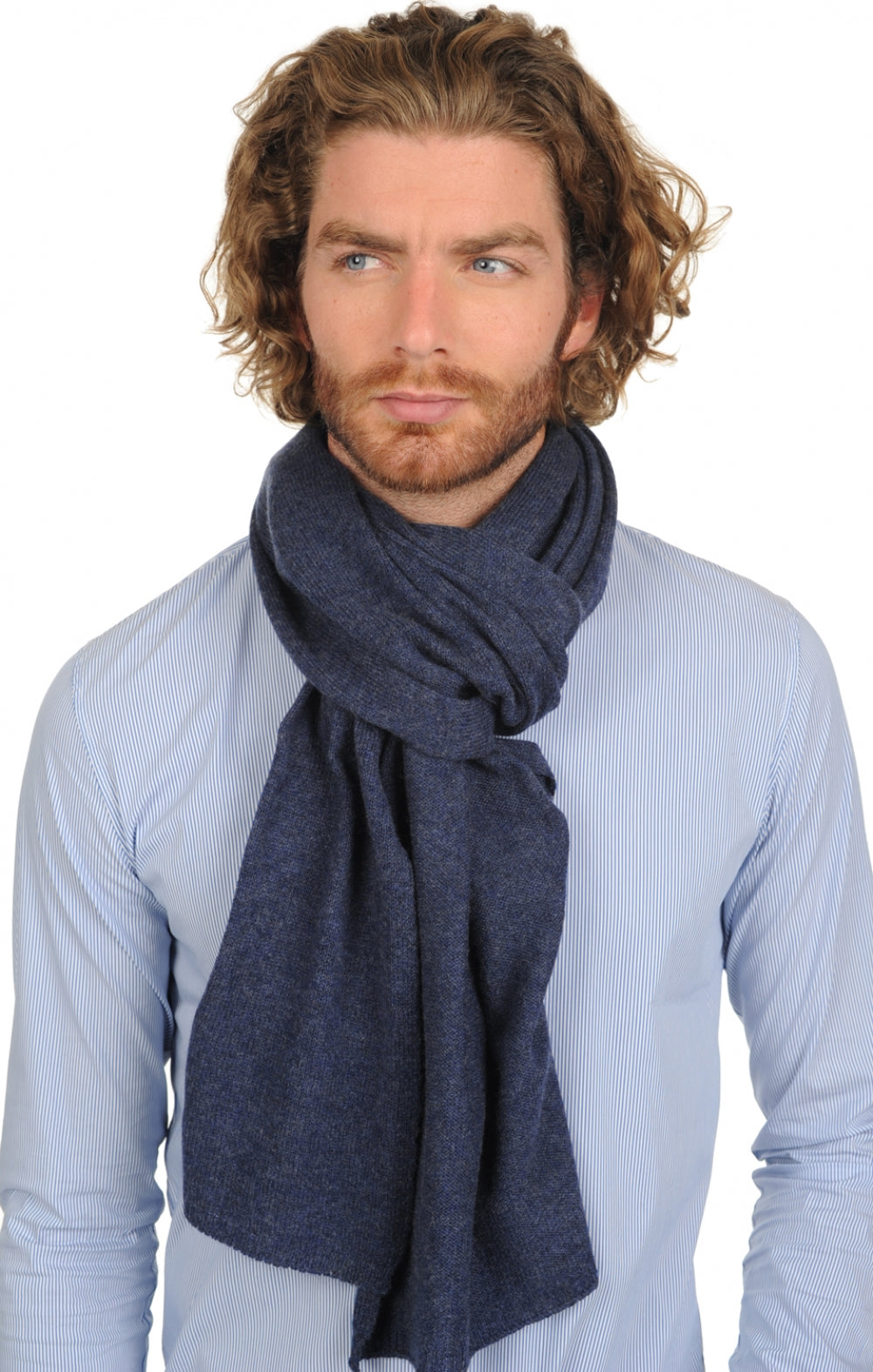 Miaou en cachemire mixte - indigo - Mahogany