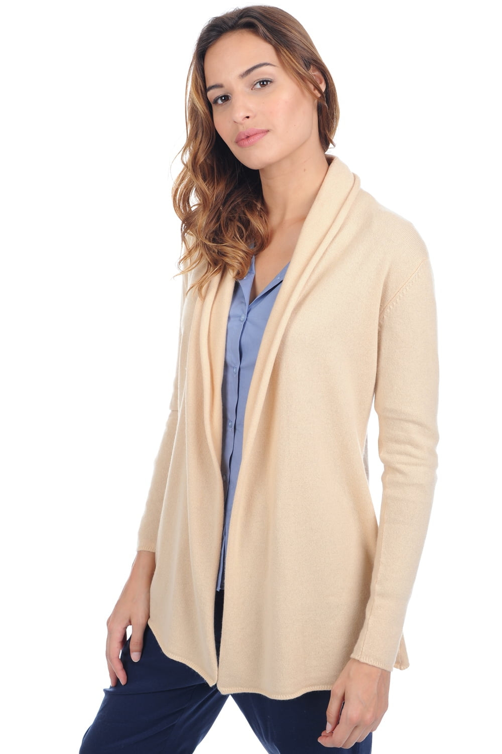 Pucci en cachemire femme - honey - Mahogany