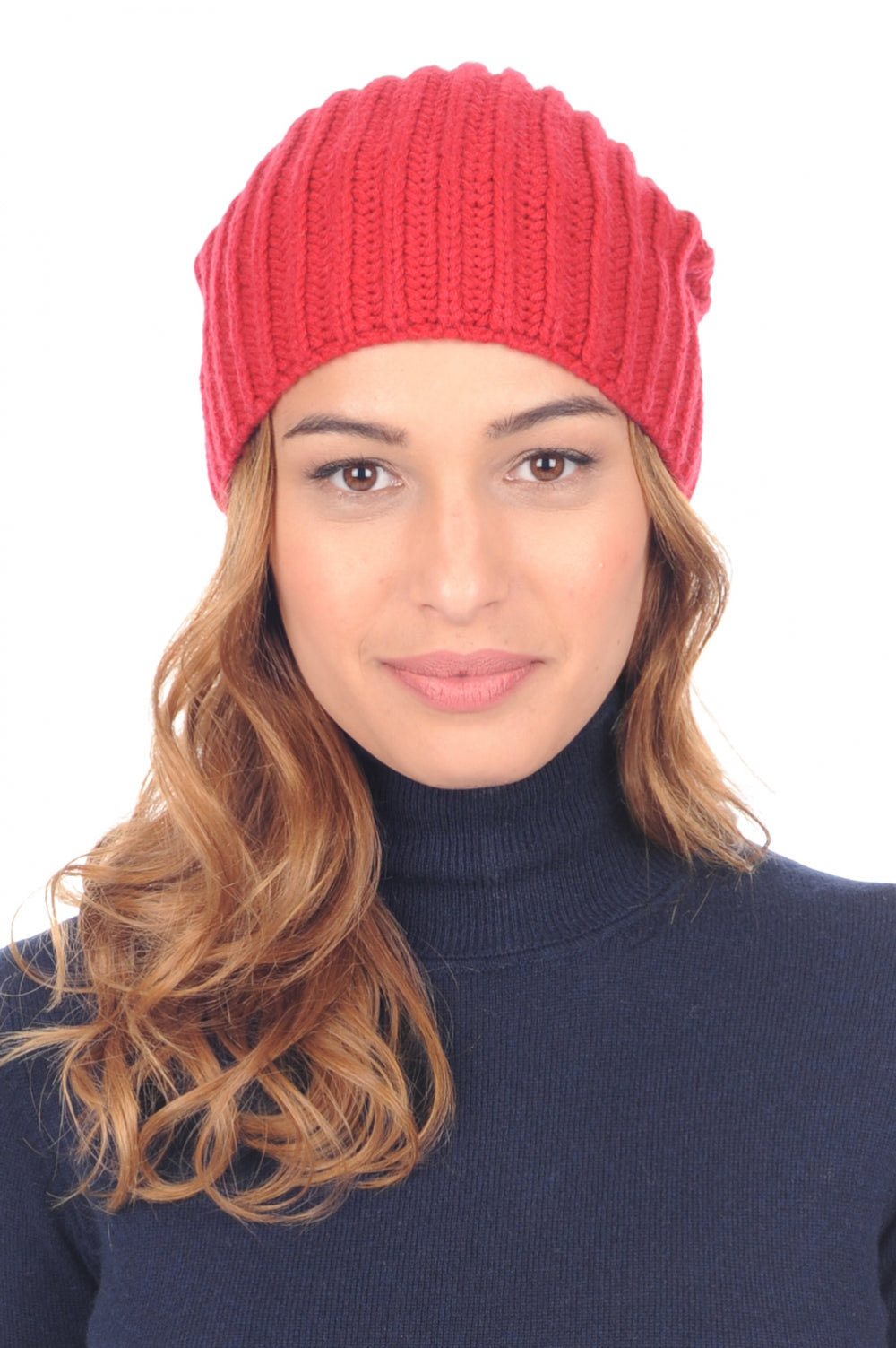 Youpie en cachemire mixte - rouge velours - Mahogany