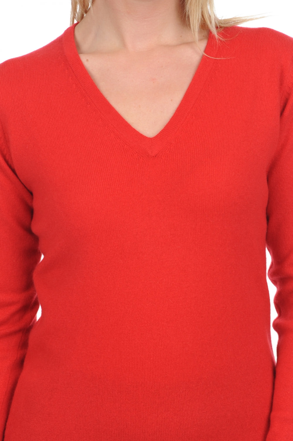Emma Premium en cachemire femme - Vue 1 - rouge - Mahogany