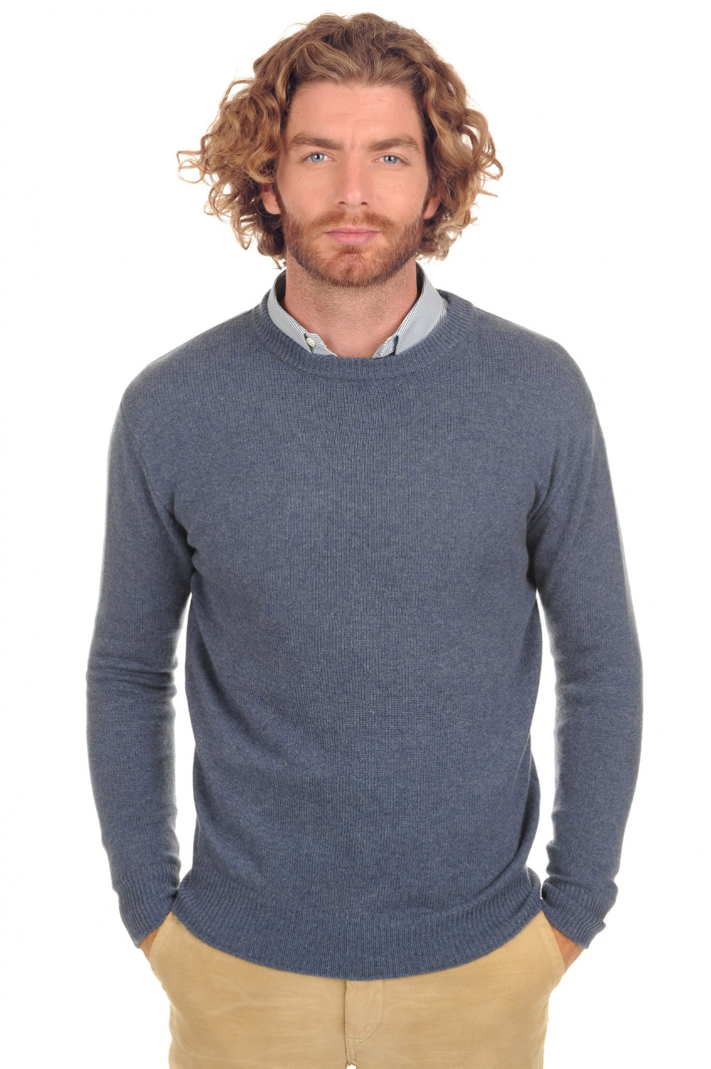Nestor 4F Premium en cachemire homme - premium rockpool - Mahogany