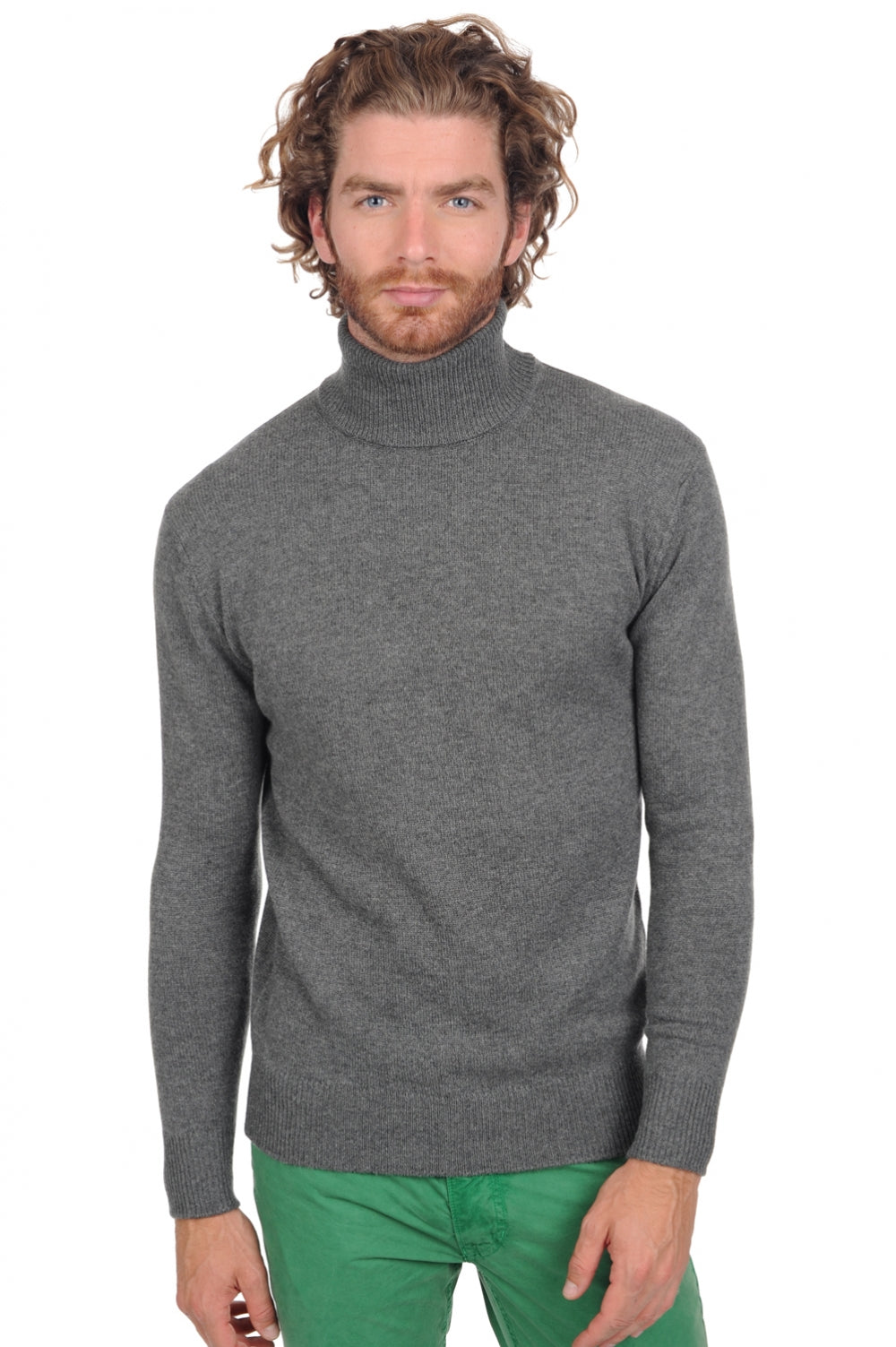 Edgar 4F Premium en cachemire homme - premium graphite - Mahogany