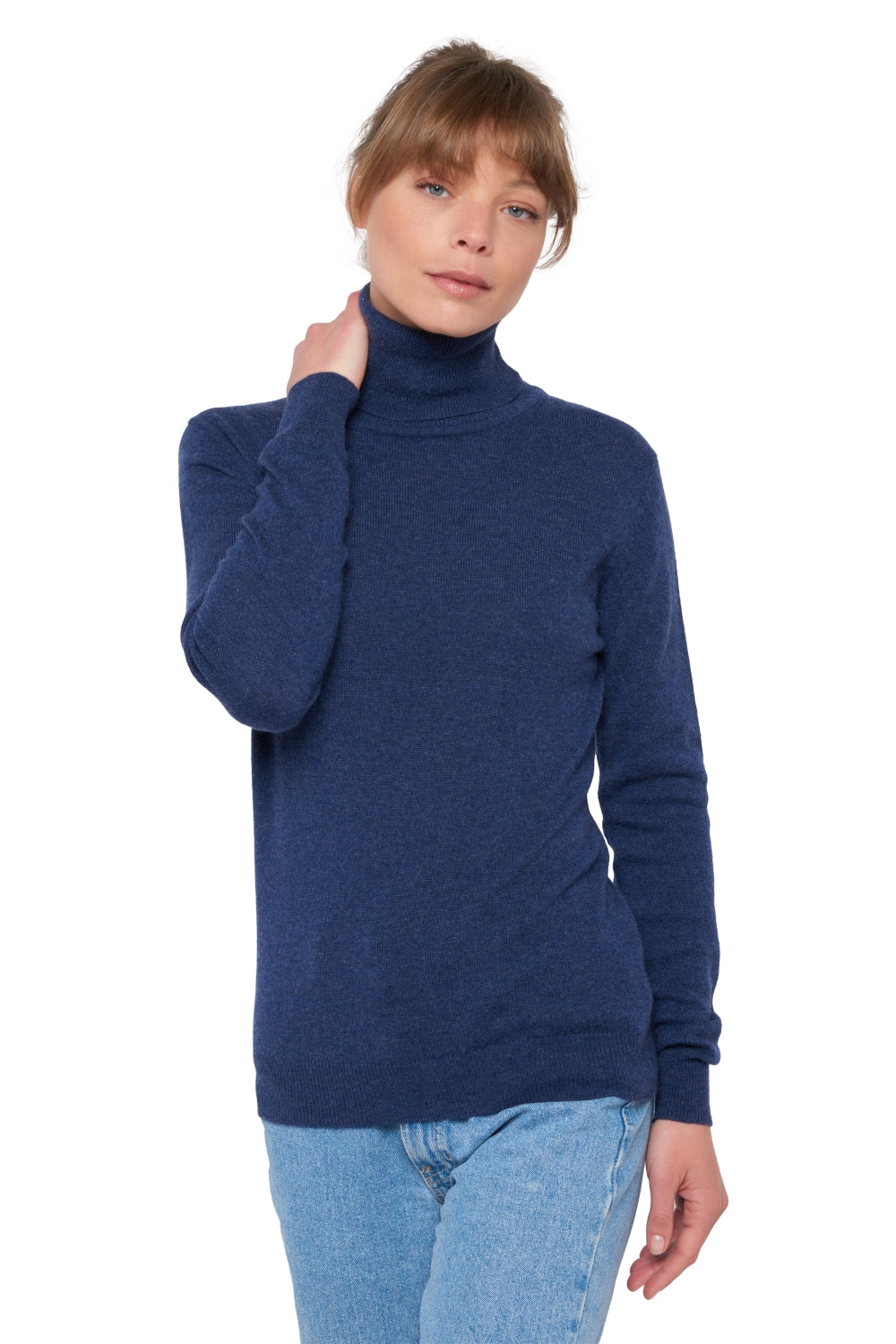 Lili en cachemire femme - indigo - Mahogany