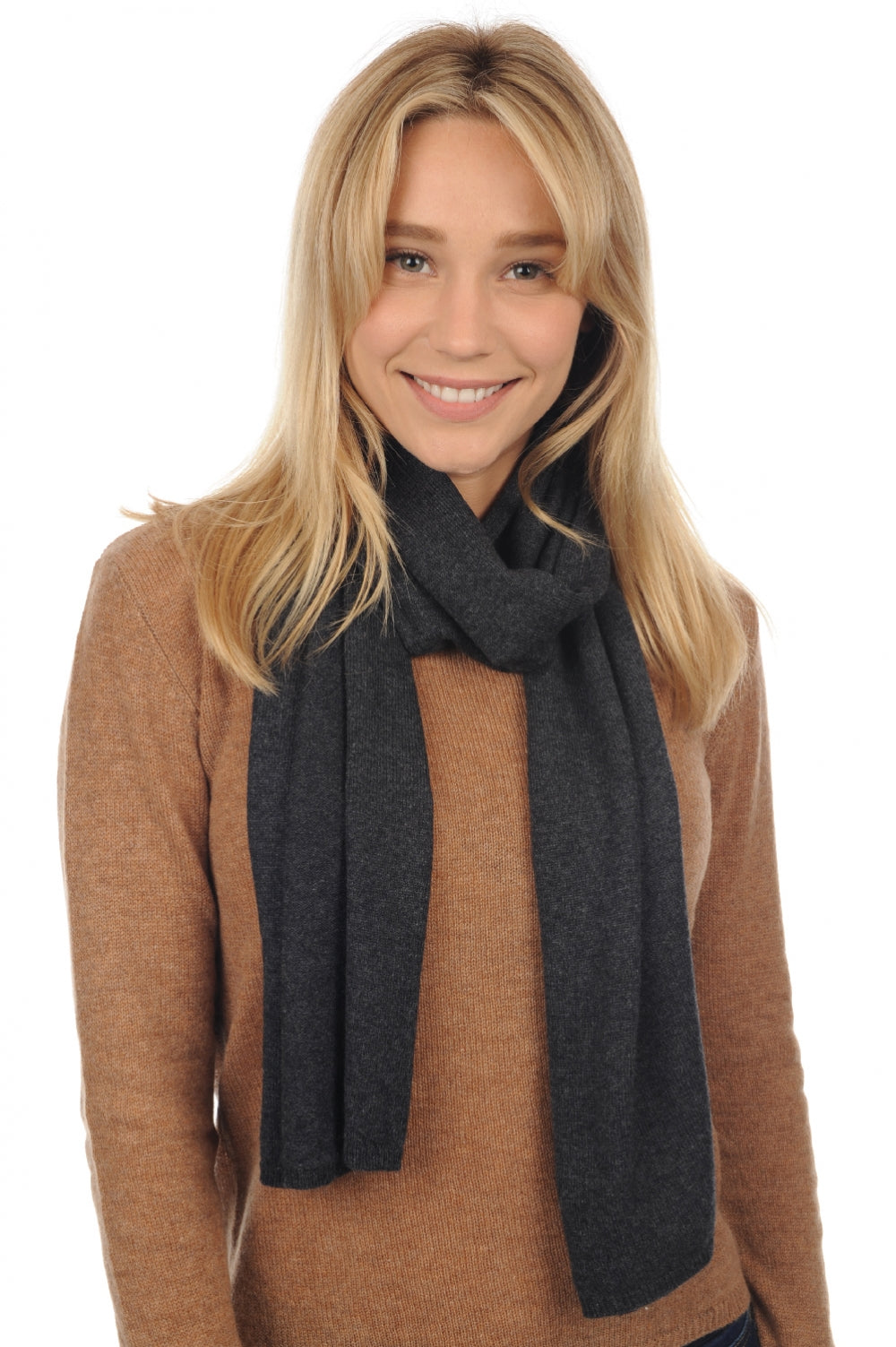 Ozone en cachemire mixte - anthracite chiné - Mahogany