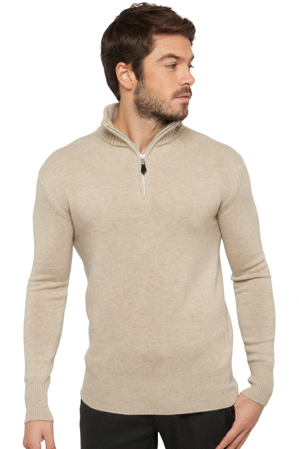 Donovan Premium en cachemire homme - pema natural - Mahogany