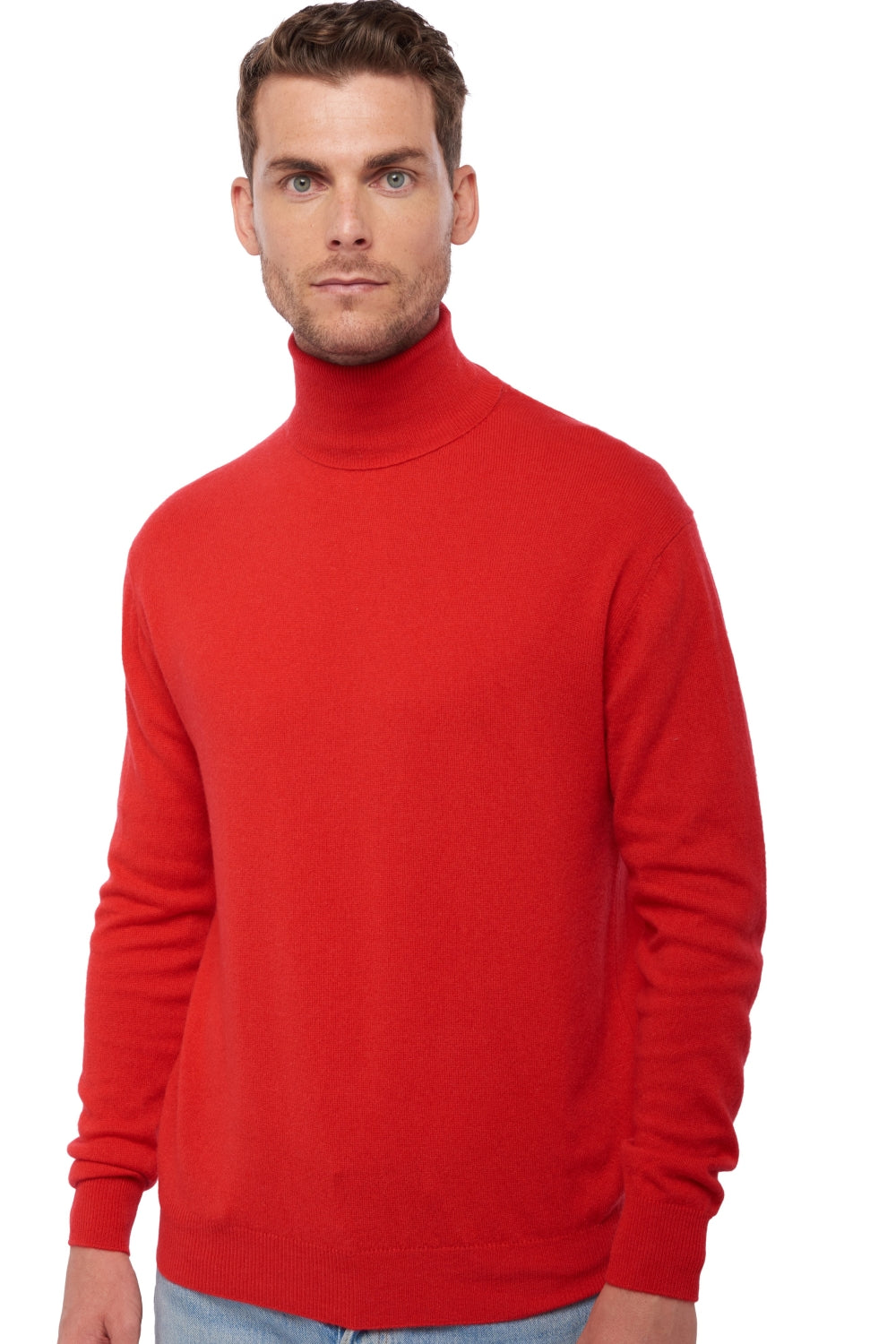 Edgar en cachemire homme - rouge - Mahogany