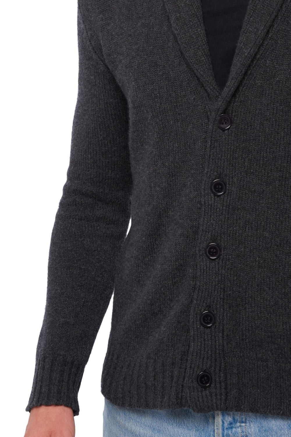 Jovan en cachemire homme - Vue 2 - anthracite - Mahogany