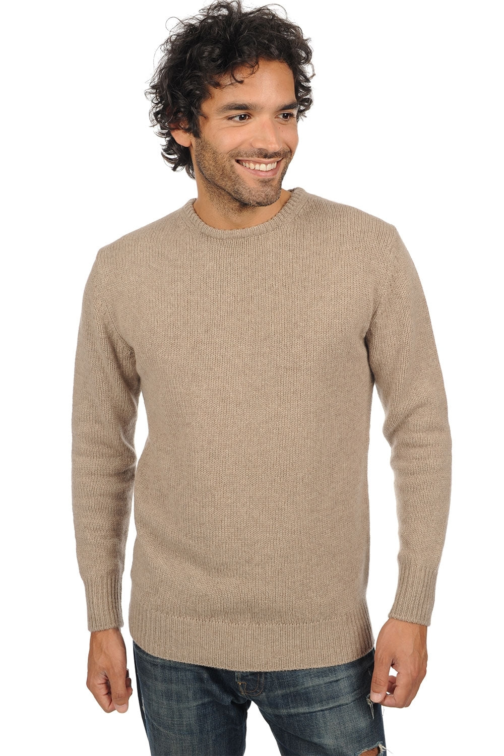 Bilal en cachemire homme - natural brown - Mahogany
