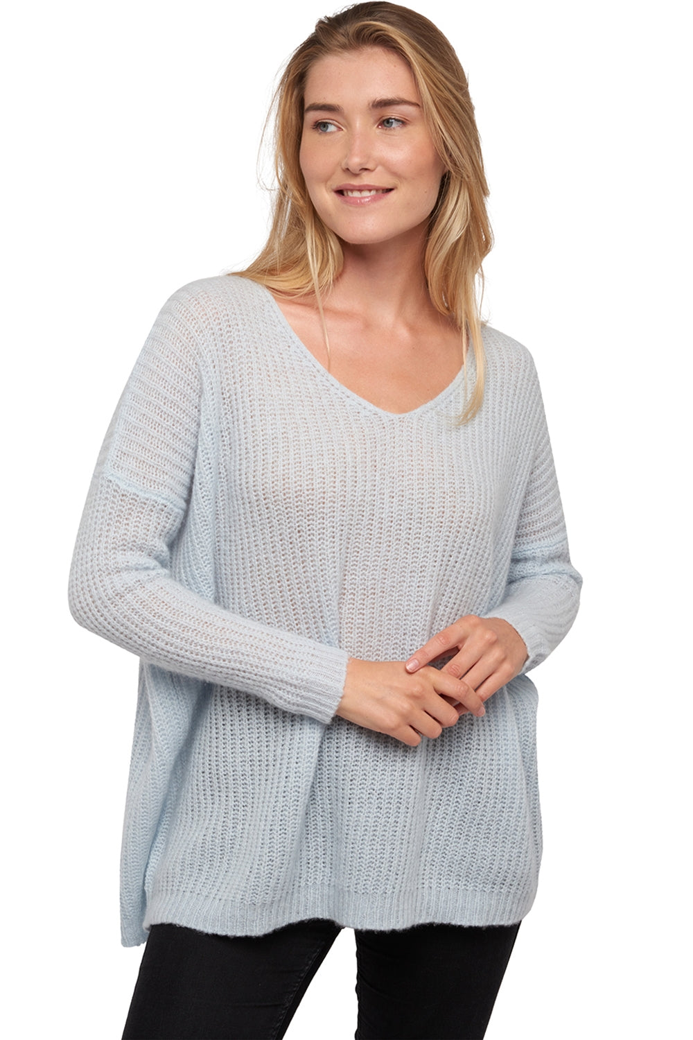 Daenerys en cachemire femme - freeze - Mahogany