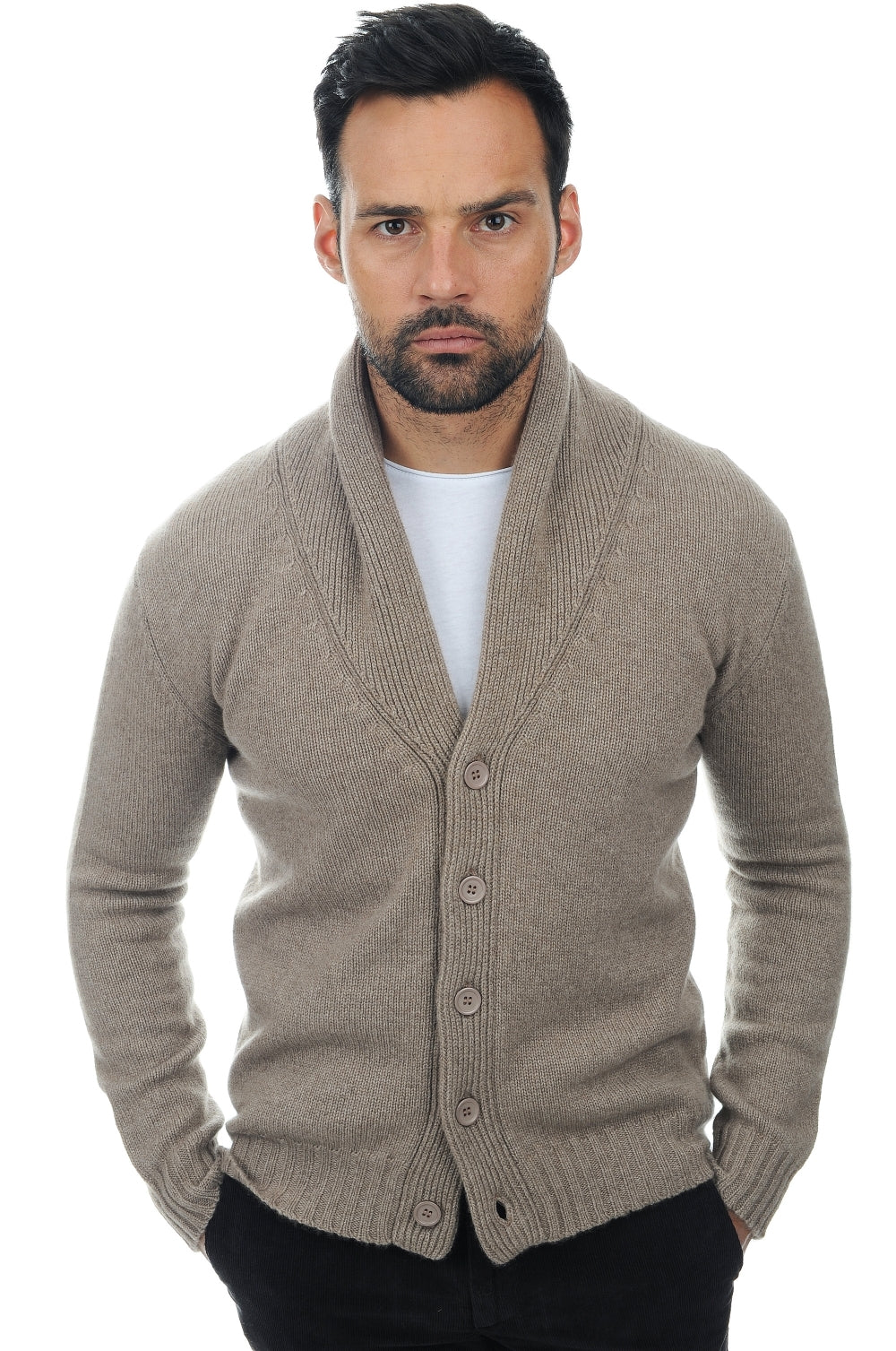 Jovan en cachemire homme - natural brown - Mahogany