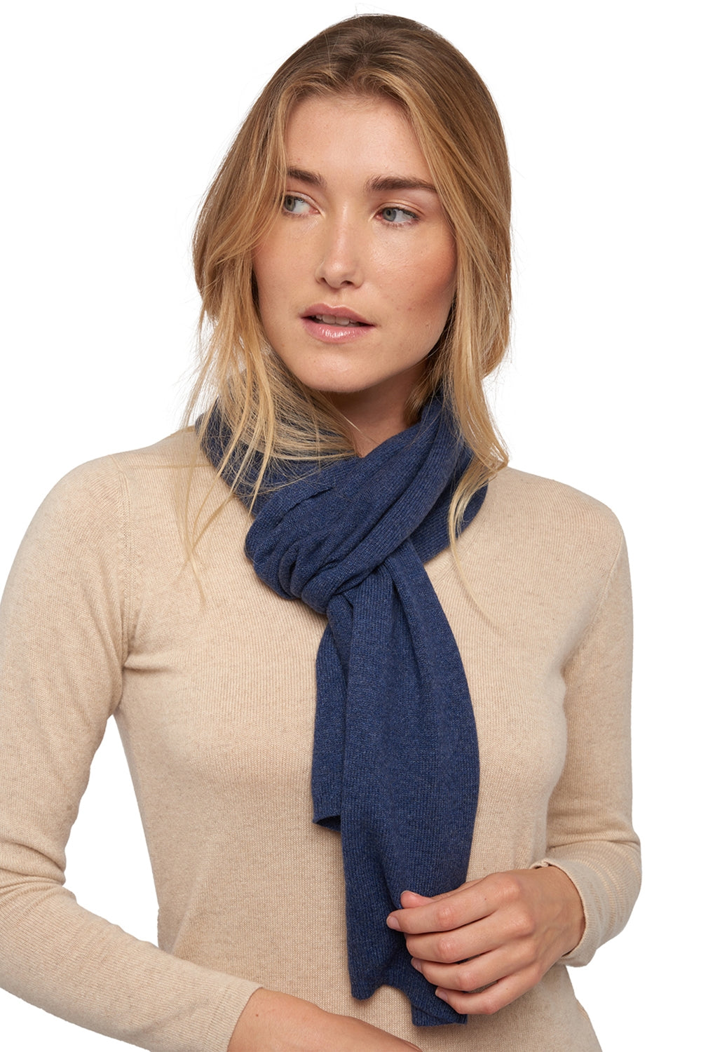 Ozone en cachemire mixte - indigo blue - Mahogany