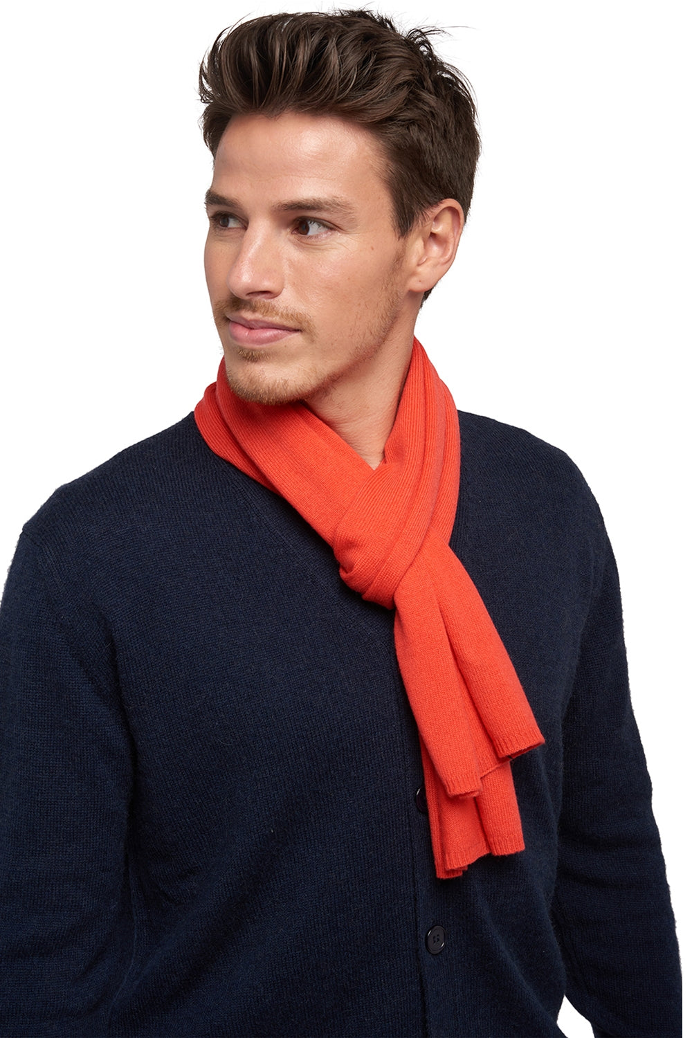 Ozone en cachemire mixte - pinkorange - Mahogany