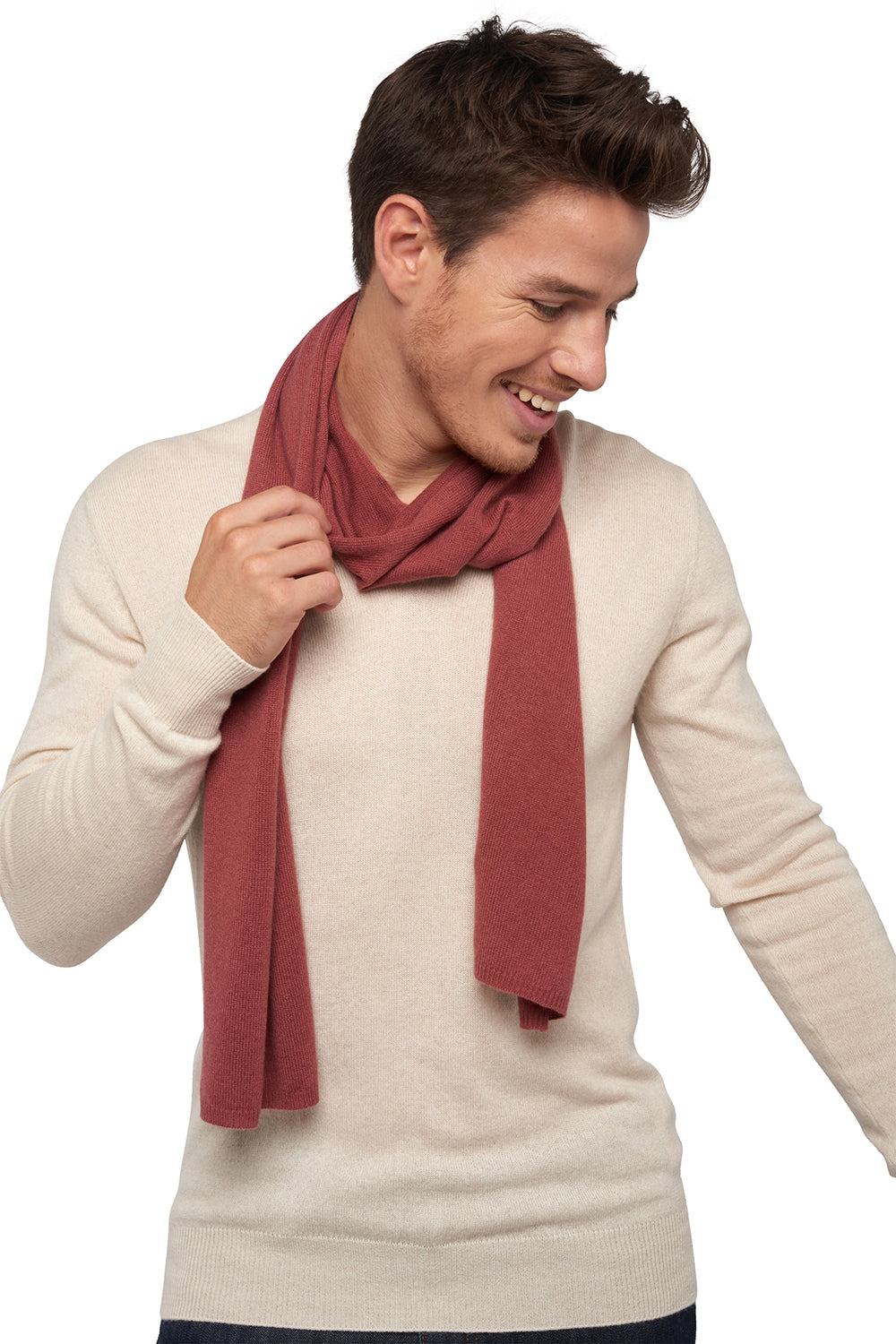 Ozone en cachemire mixte - rosewood - Mahogany