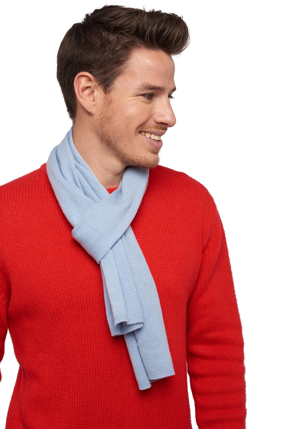 Ozone en cachemire mixte - sky blue - Mahogany