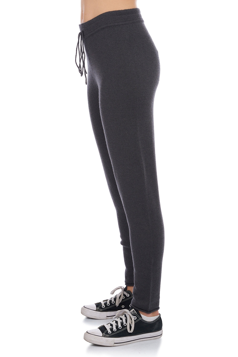 Pantalon en cachemire, 100 % Cachemire, femme, coupe ajustée, normale / 2 et 4 fils, tricot normal, Mahogany