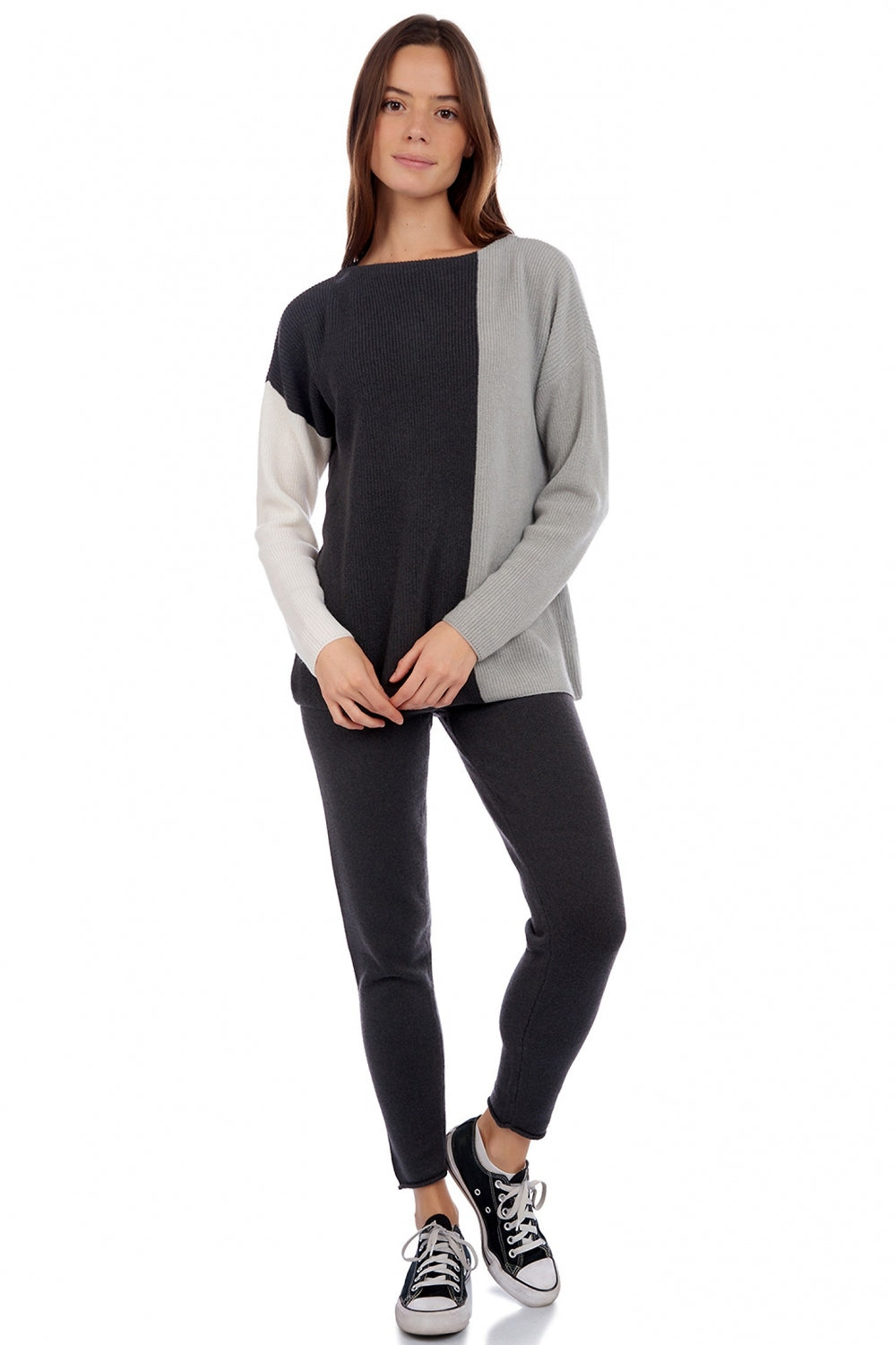 Arth en cachemire femme - Vue 1 - anthracite - Mahogany