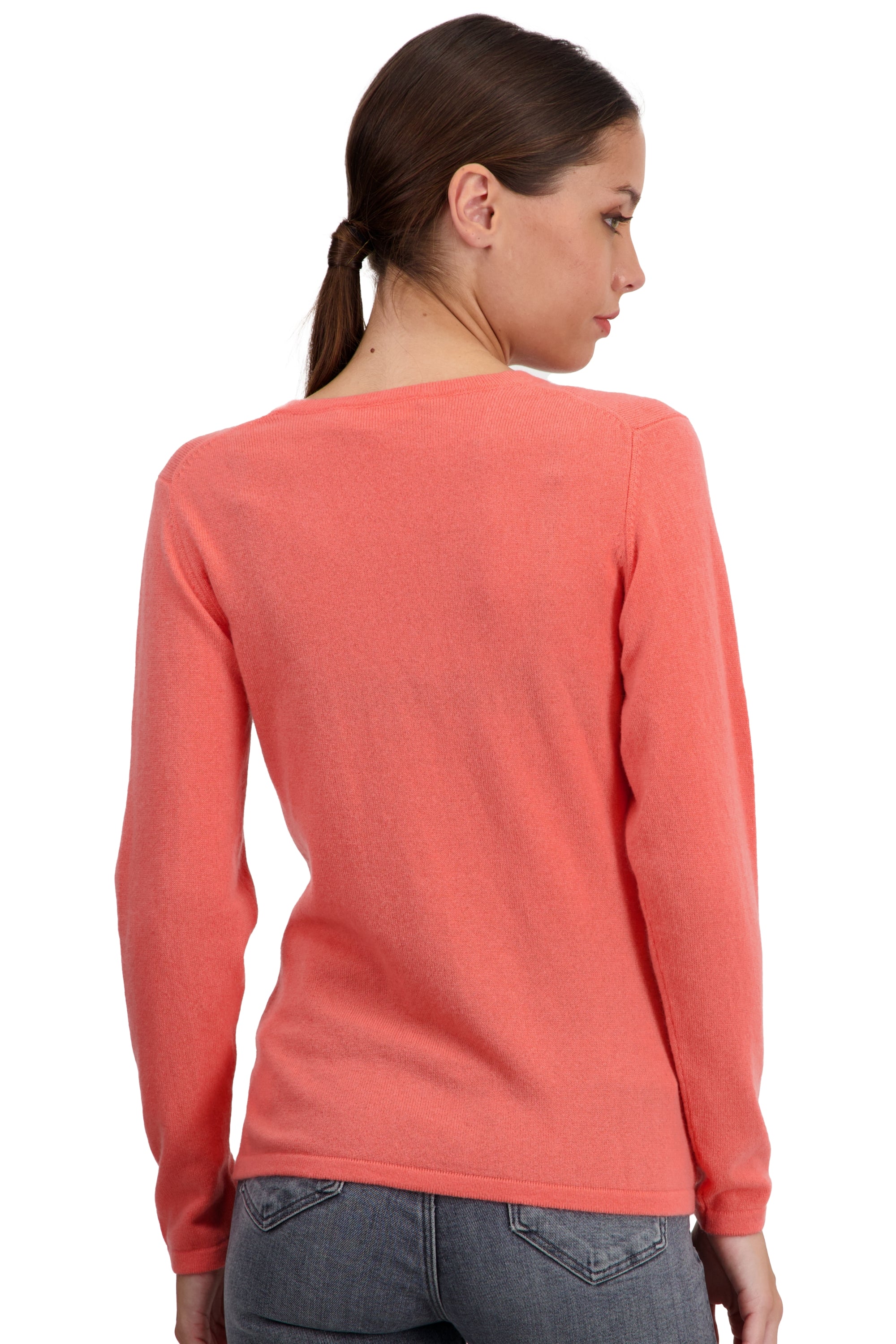 Emma en cachemire femme - Vue 2 - peach - Mahogany