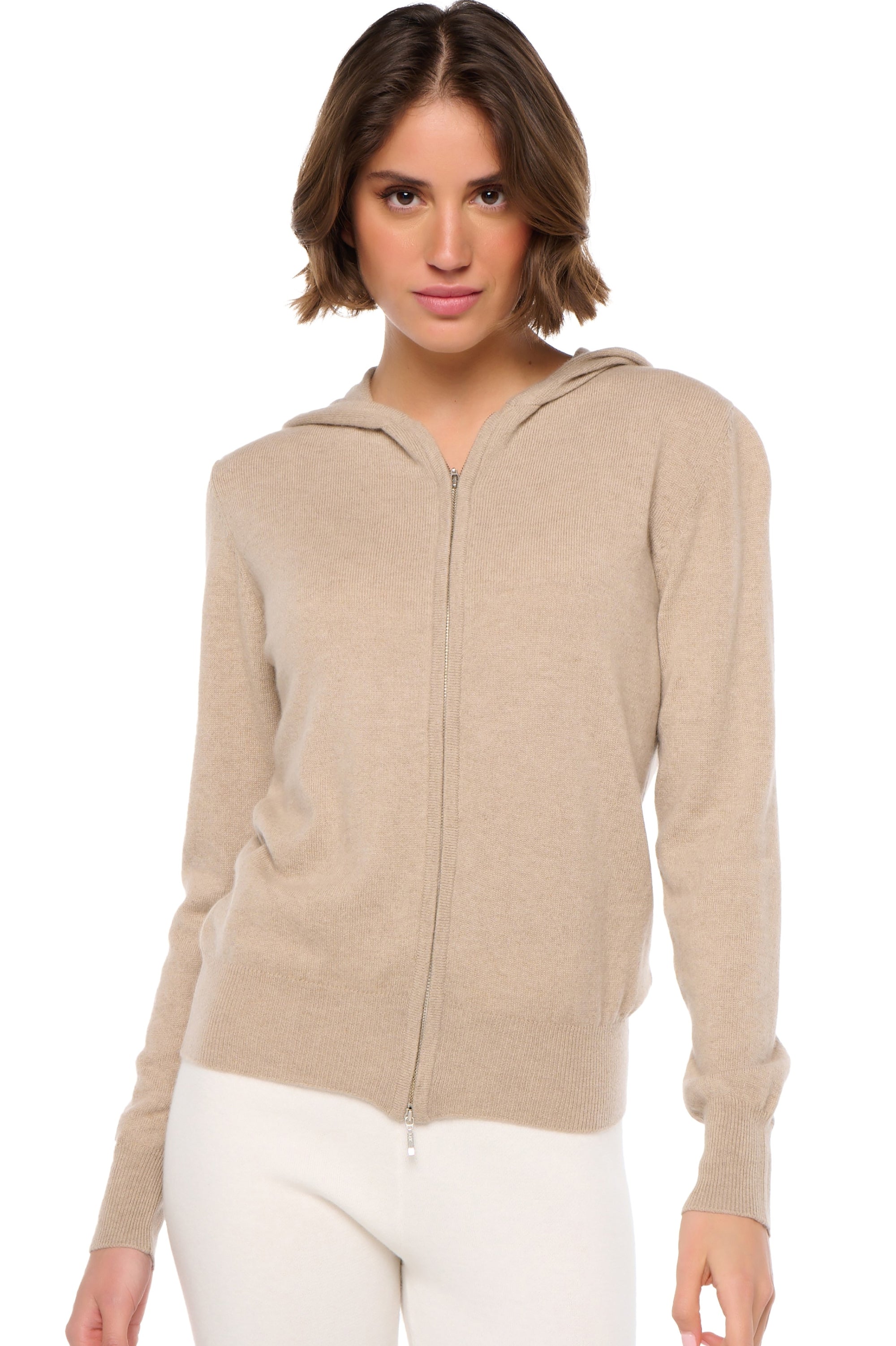 Louanne en cachemire femme - natural stone - Mahogany