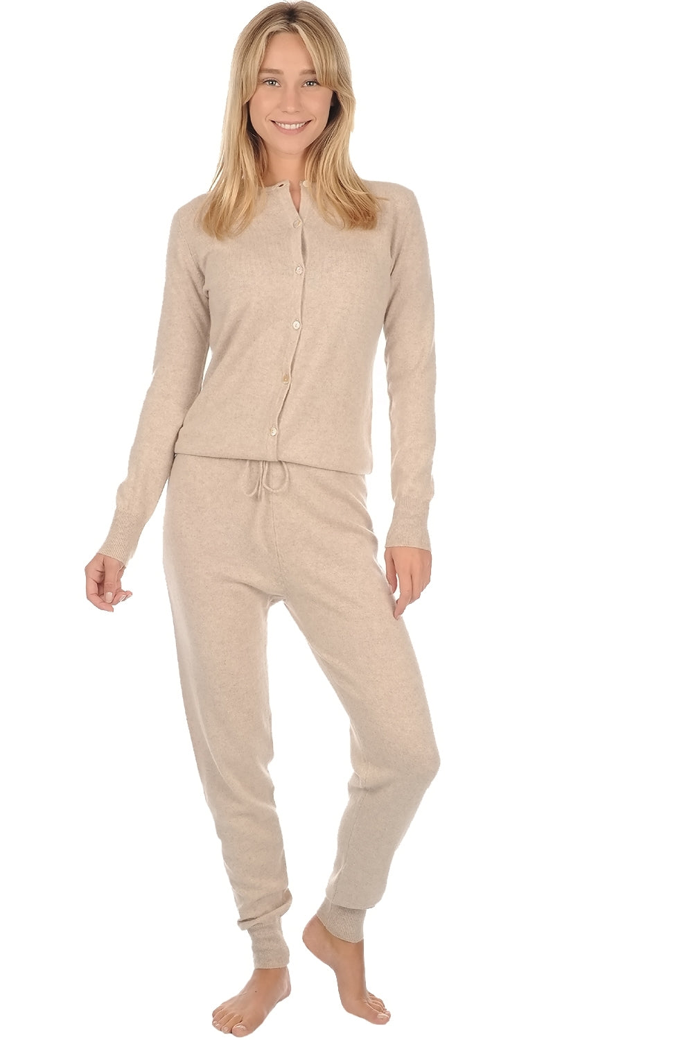 Plume en cachemire femme - natural beige - Mahogany
