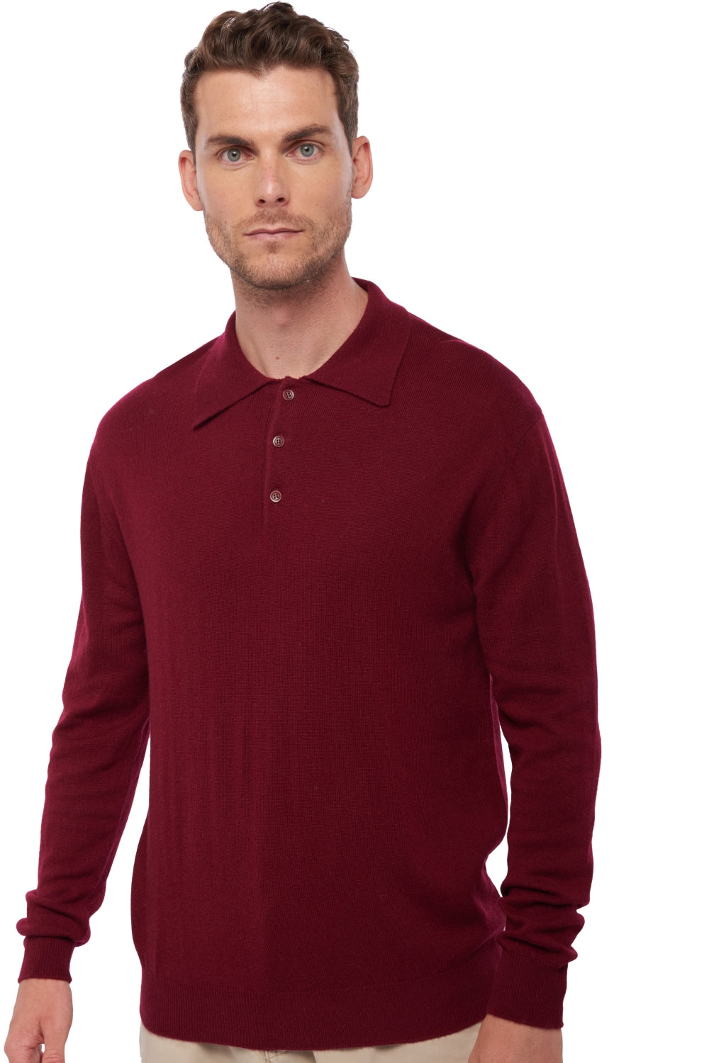 Alexandre en cachemire homme - bordeaux - Mahogany