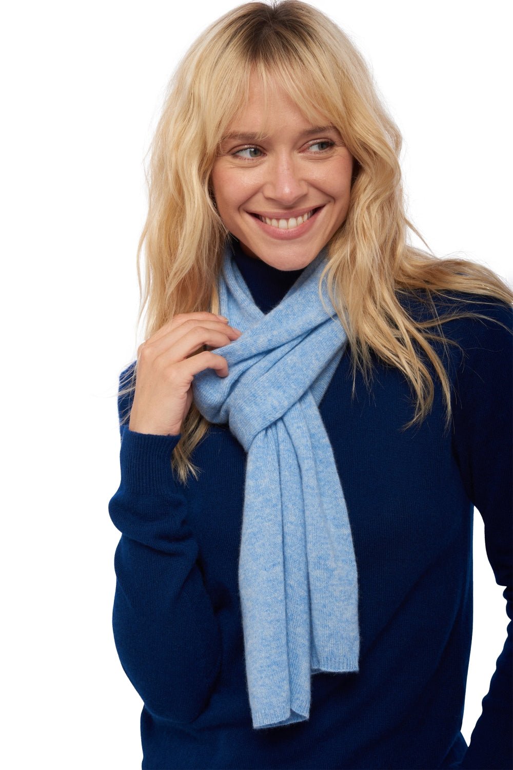 Ozone en cachemire mixte - powder blue - Mahogany