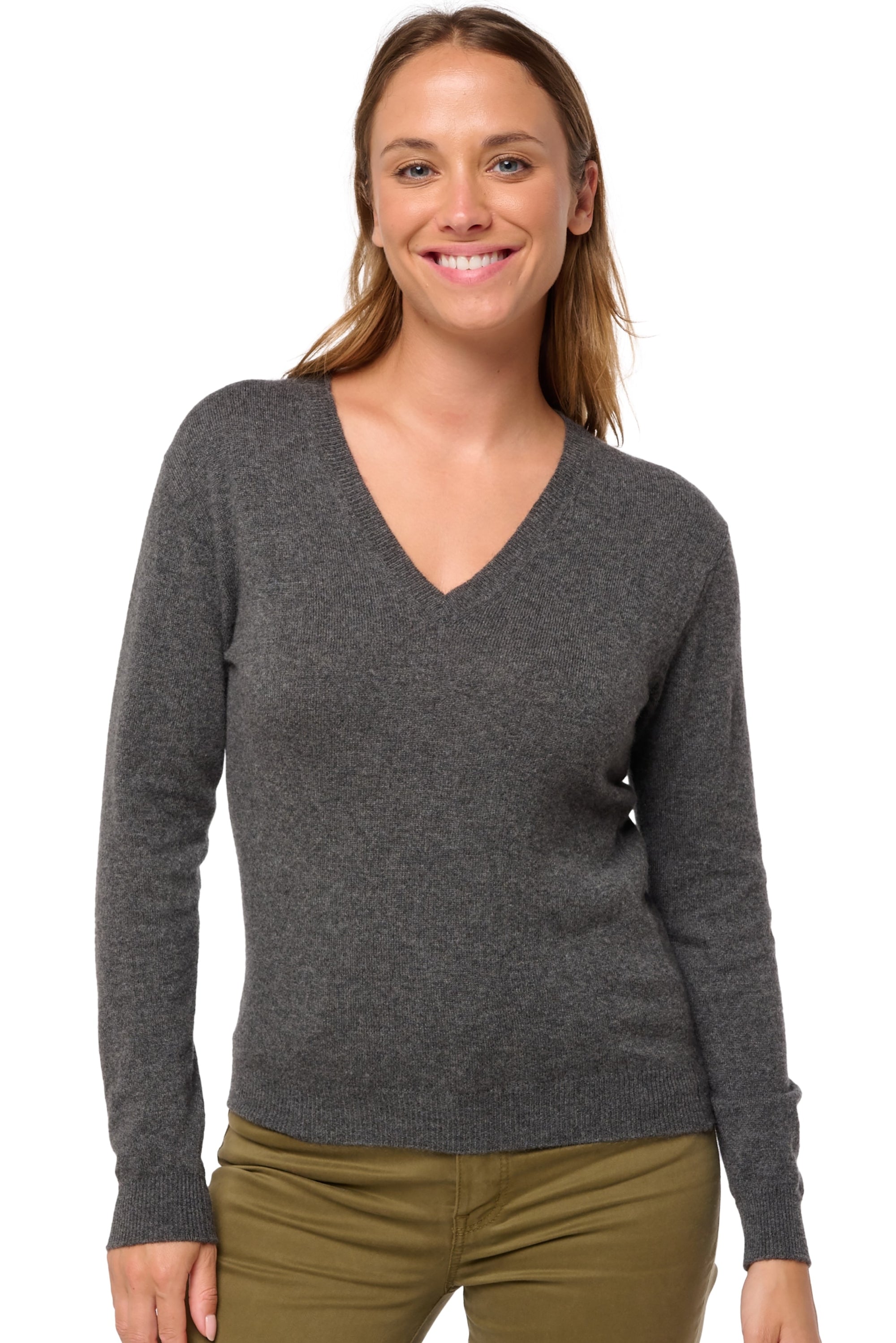 Tessa en cachemire femme - dark grey - Mahogany