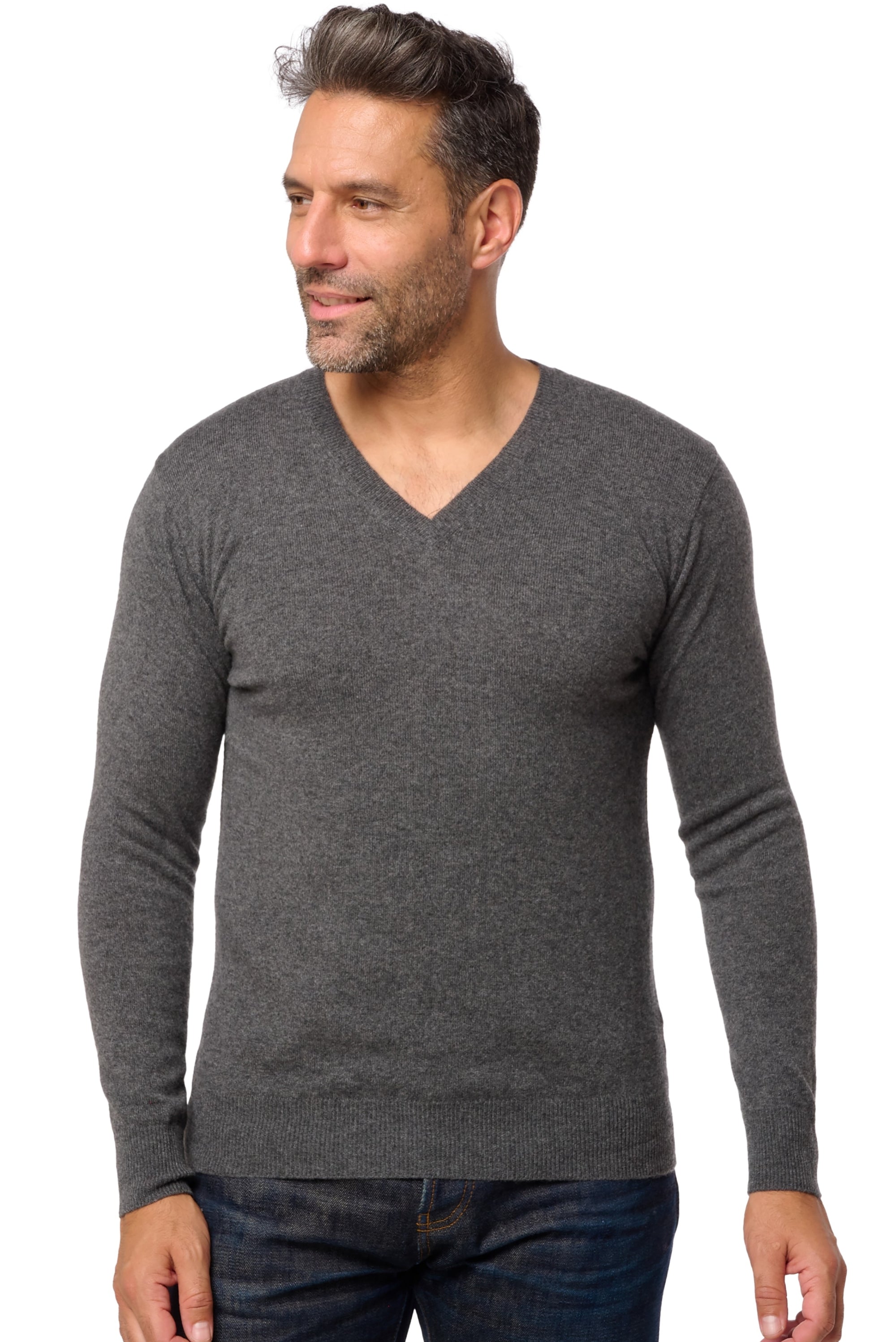 Tor en cachemire homme - dark grey - Mahogany