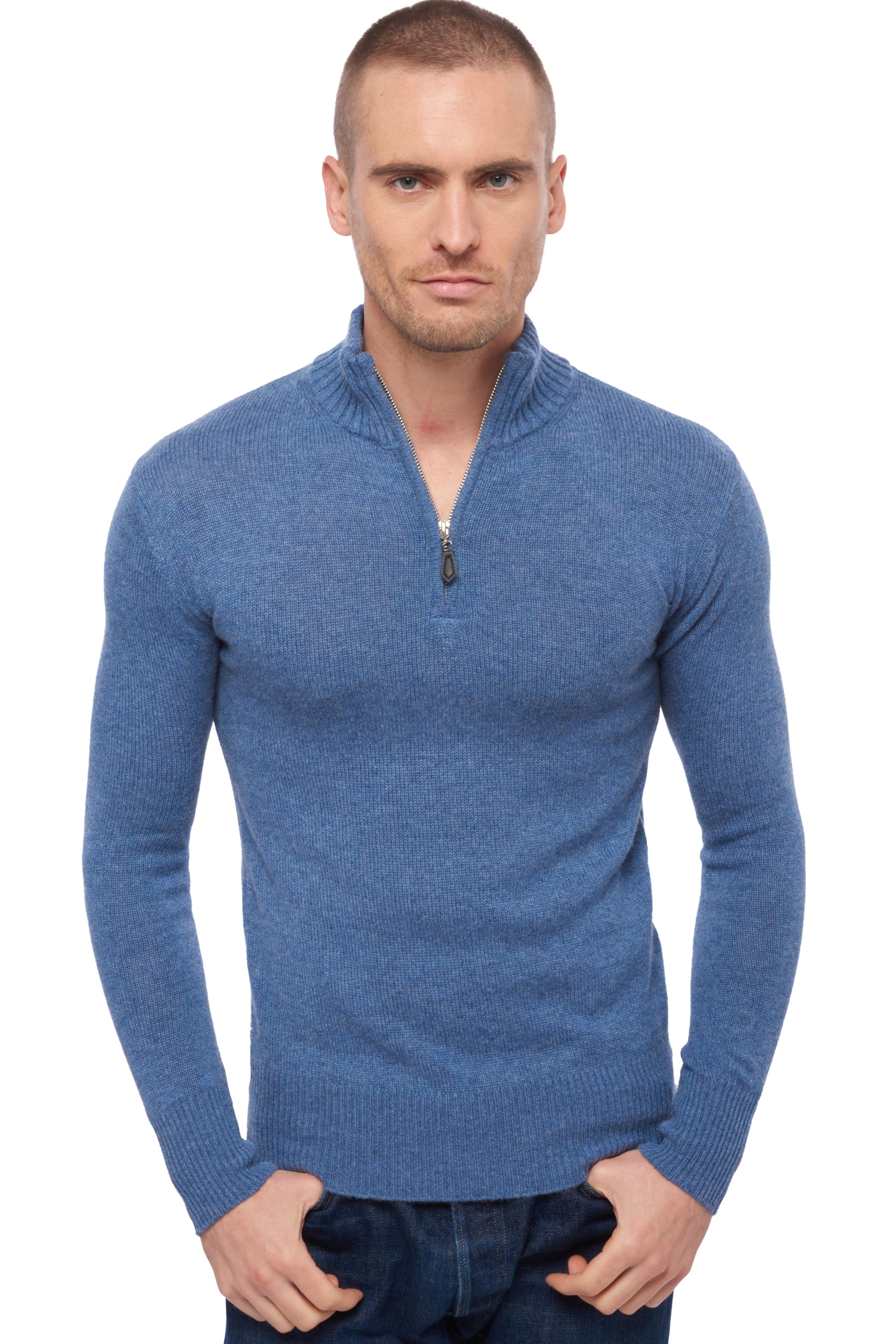 Donovan en cachemire homme - baltic - Mahogany